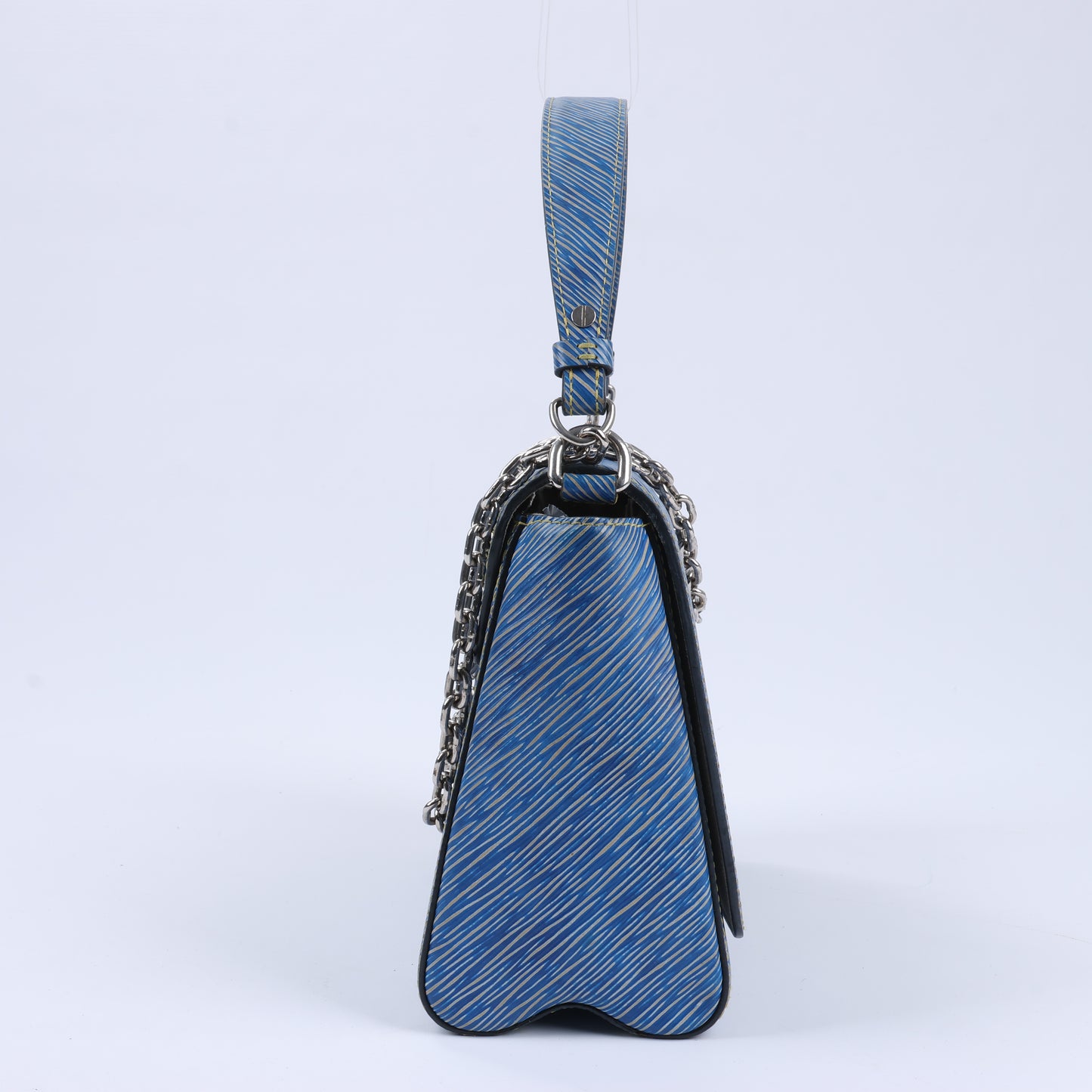 Louis Vuitton Epi Leather Twist Shoulder Bag GM in Denim Blue