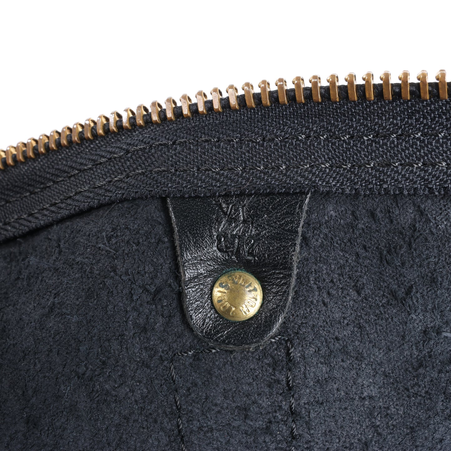 Sac de voyage Keepall 55 en cuir épi Louis Vuitton noir M59052