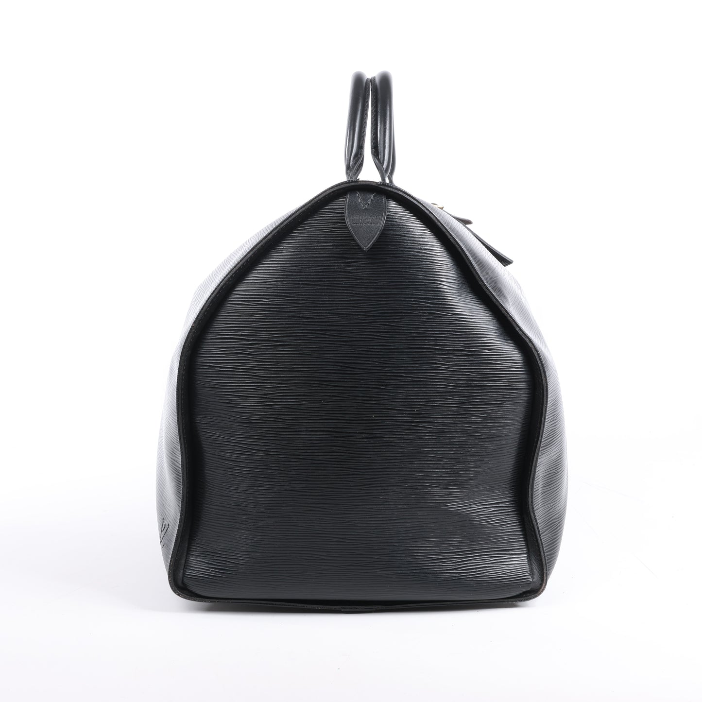 Sac de voyage Keepall 55 en cuir épi Louis Vuitton noir M59052