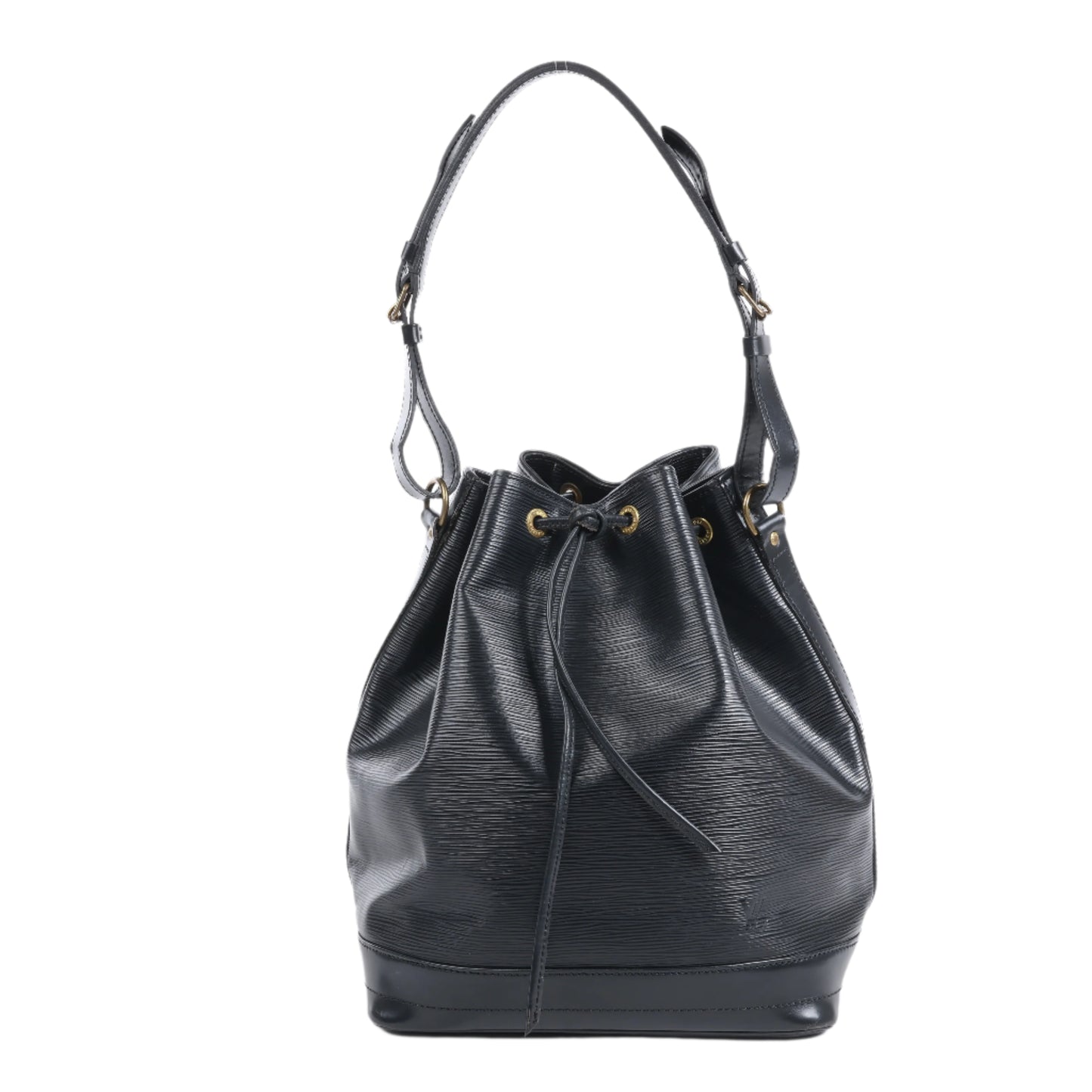 Sac bandoulière Louis Vuitton Noe en cuir Epi noir M59002
