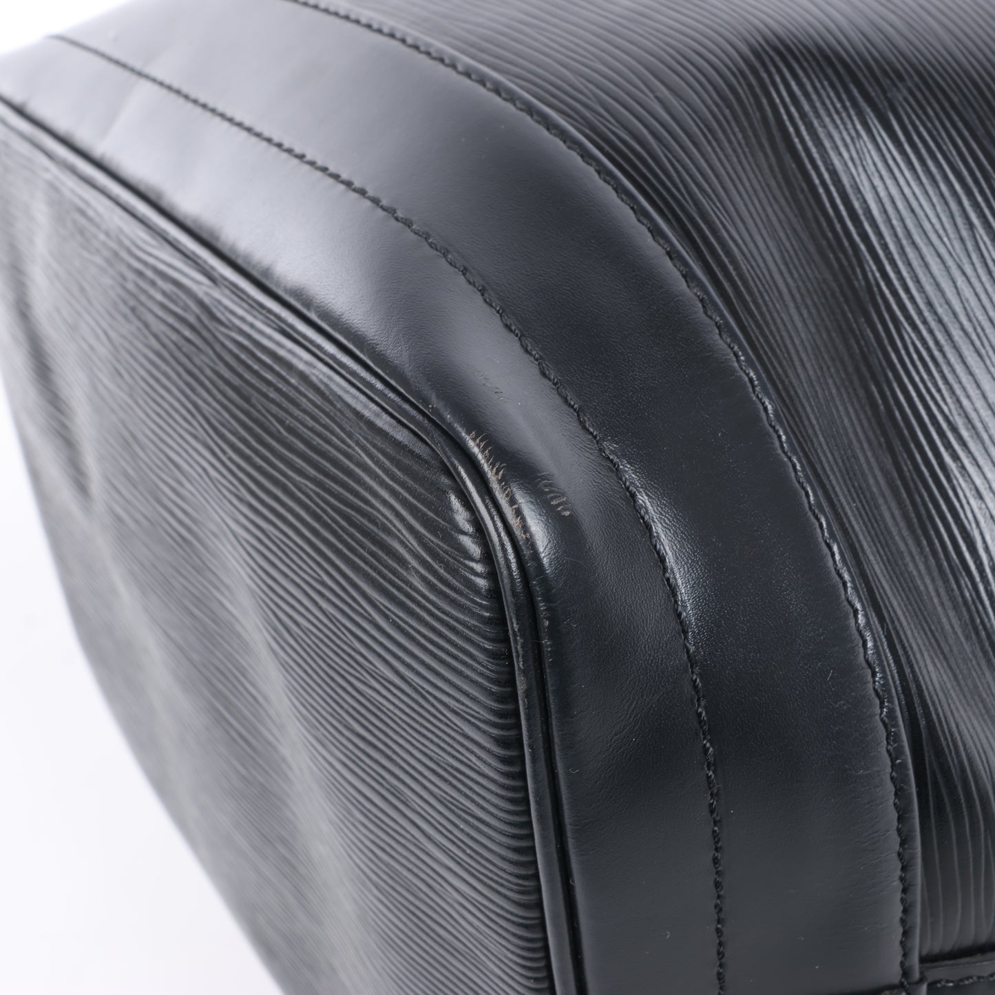 Sac bandoulière Louis Vuitton Noe en cuir Epi noir M59002