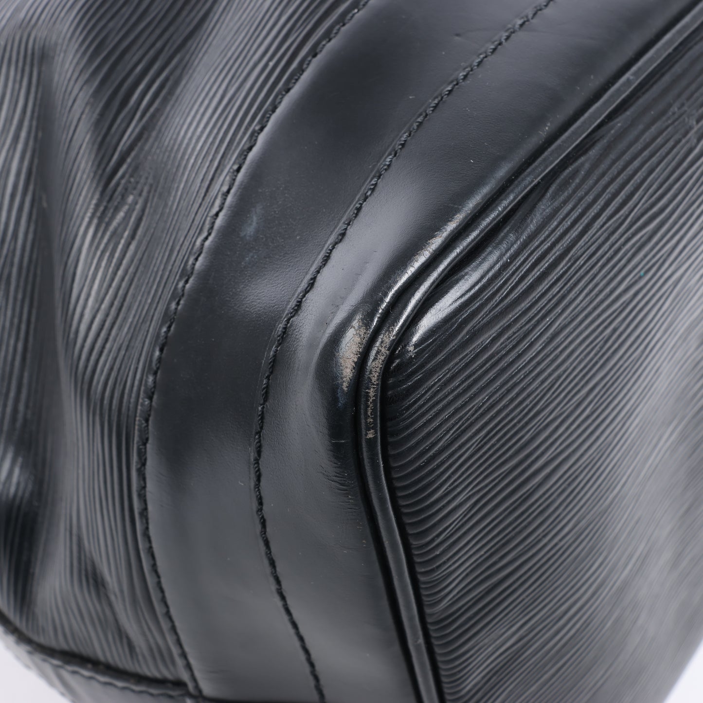 Sac bandoulière Louis Vuitton Noe en cuir Epi noir M59002