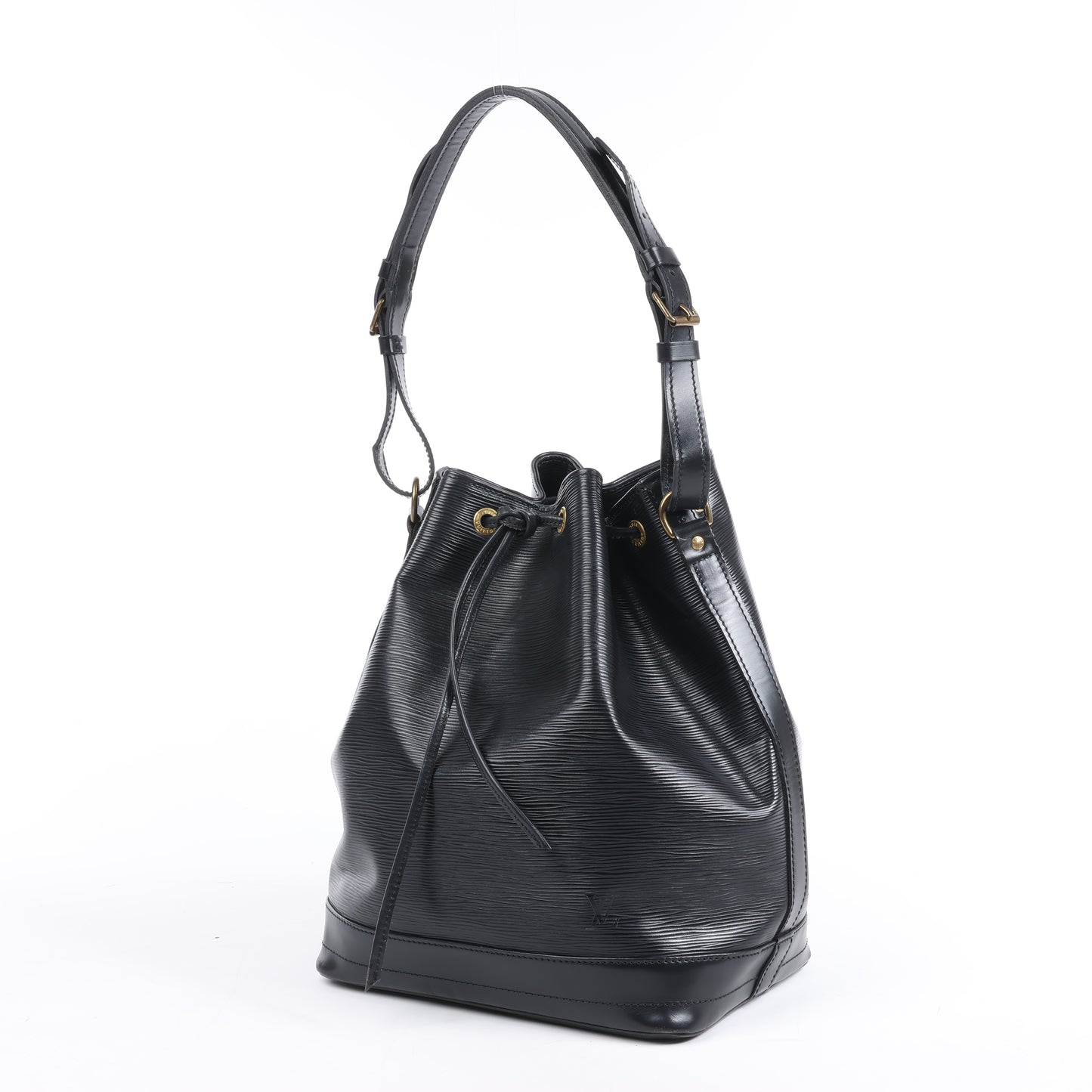 Sac bandoulière Louis Vuitton Noe en cuir Epi noir M59002