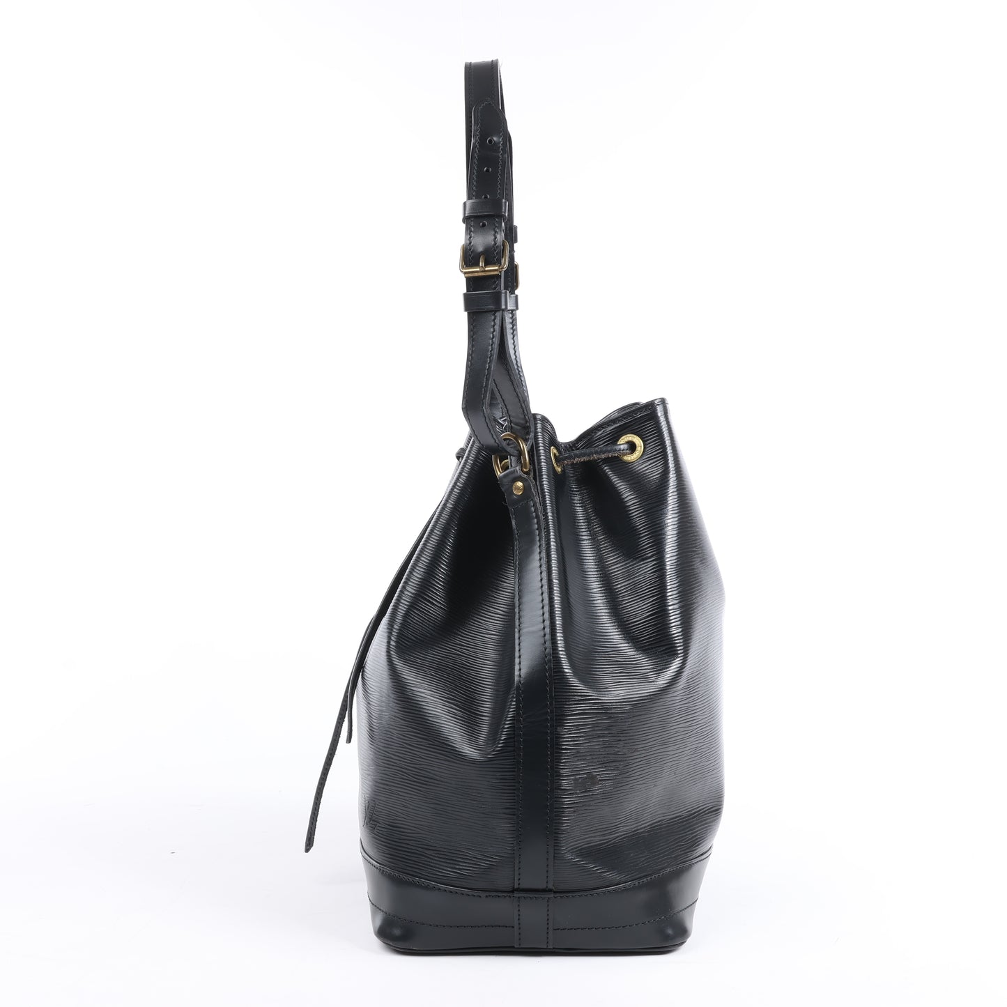 Sac bandoulière Louis Vuitton Noe en cuir Epi noir M59002