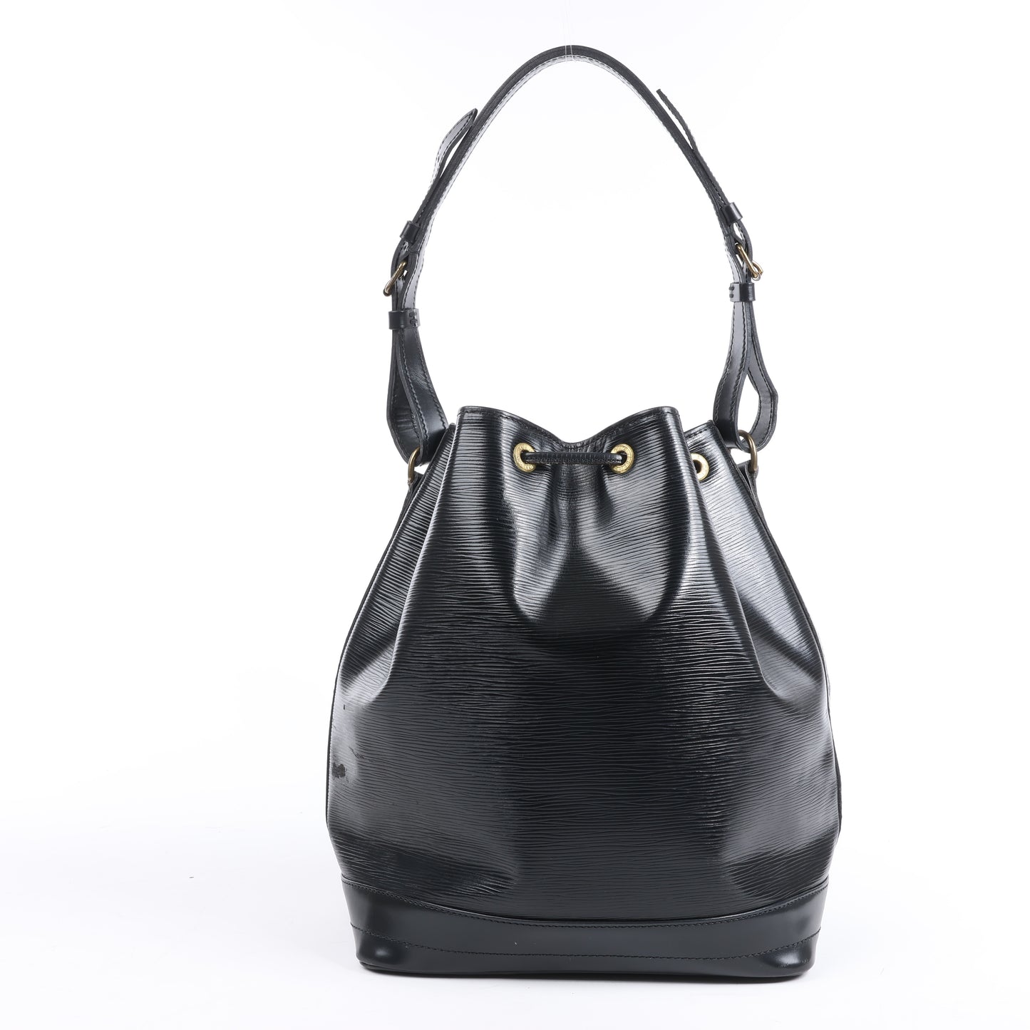 Sac bandoulière Louis Vuitton Noe en cuir Epi noir M59002