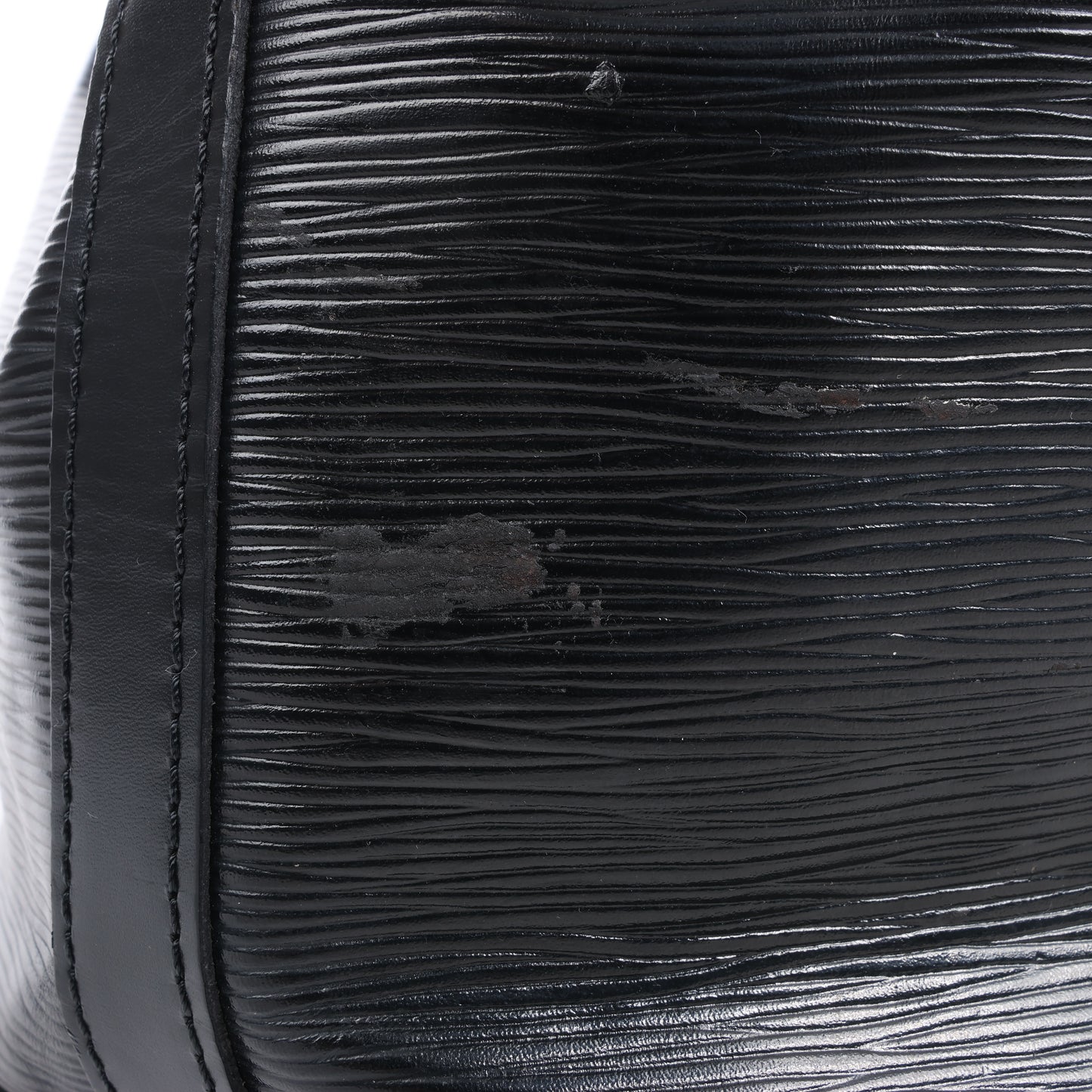 Sac bandoulière Louis Vuitton Noe en cuir Epi noir M59002