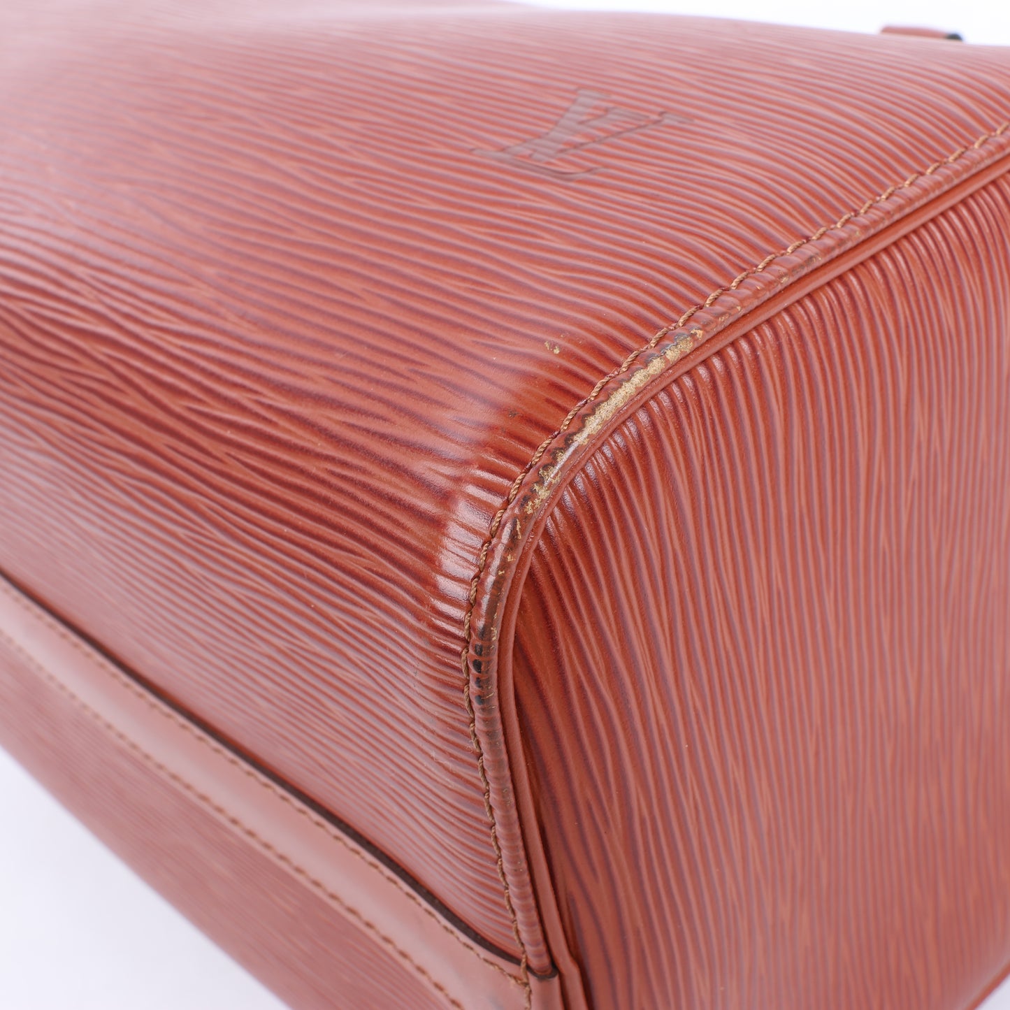 Sac à main Louis Vuitton Speedy 25 en cuir épi marron M43013