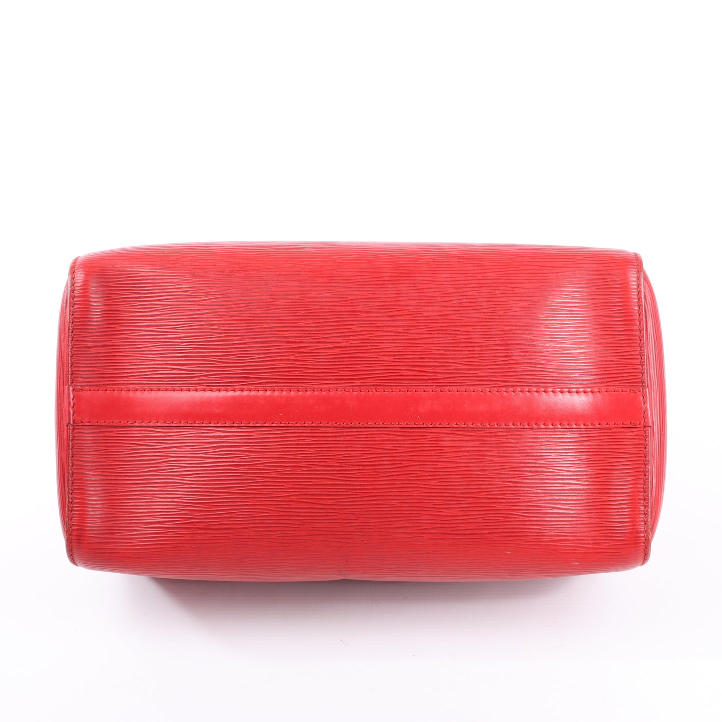 Sac à main Louis Vuitton Speedy 30 en cuir épi rouge M43007