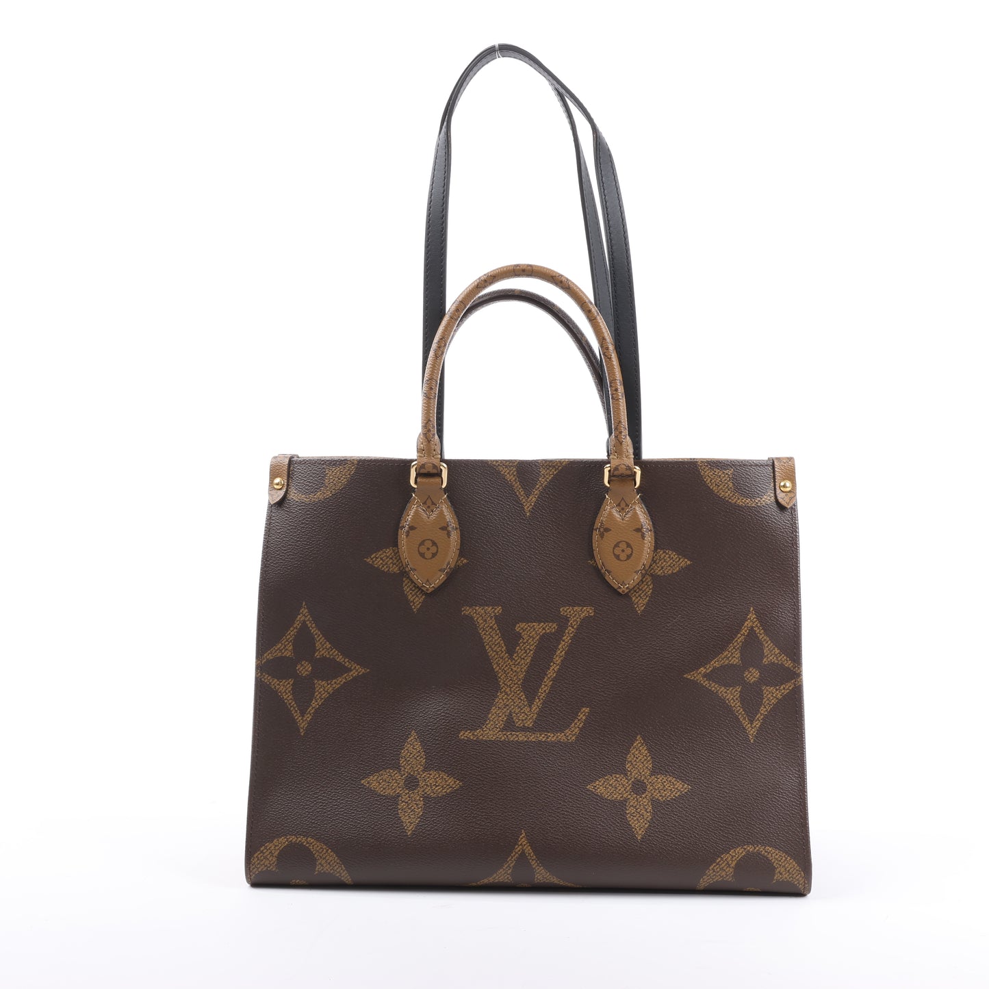 Louis Vuitton Riesiges Monogramm Reverse On the Go MM in Braun M45321