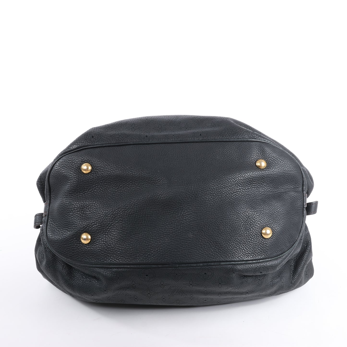 Louis Vuitton Monogram Mahina L Lunar PM Handtasche aus Leder in Schwarz M95765