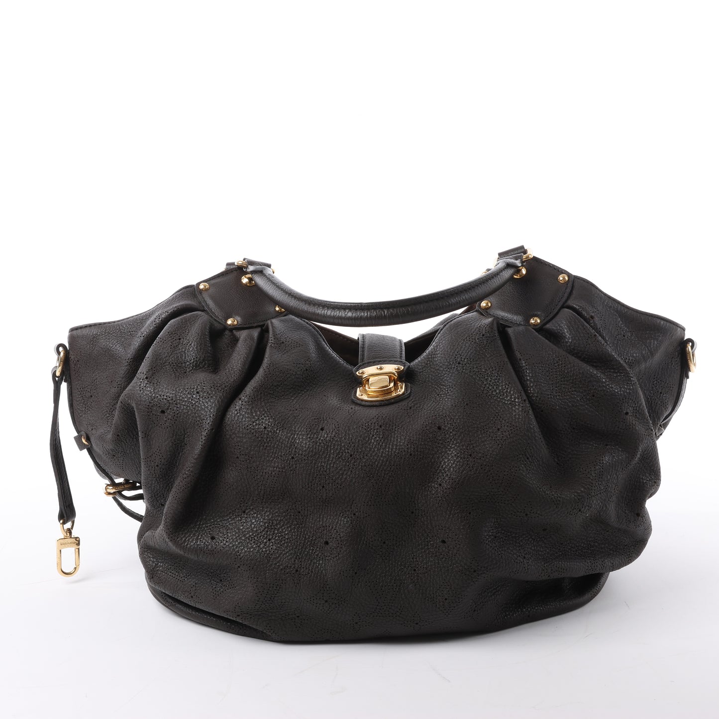 Louis Vuitton Monogram Mahina Leder Lunar XL Handtasche in Braun M93810