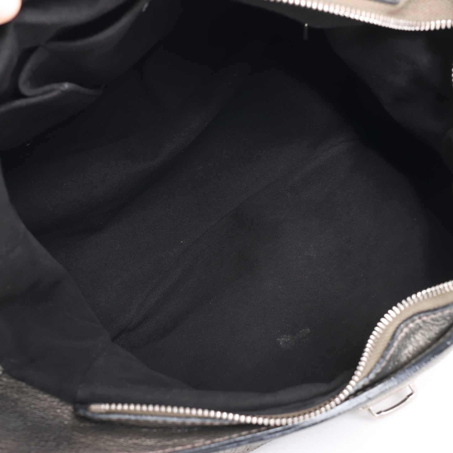 Louis Vuitton Metallic Monogram Mahina Leather Solar XS Shoulder Bag in Bronze M95717