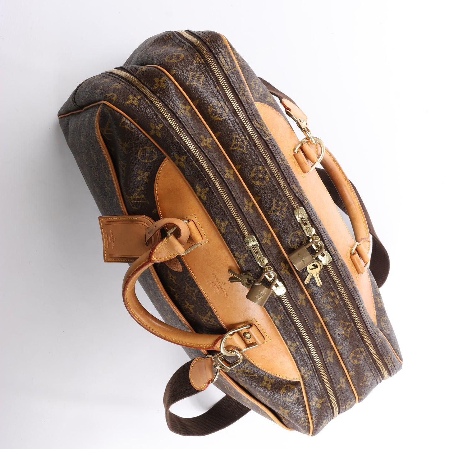 Louis Vuitton Monogram Canvas Alize 2 Poches Travel Bag M41399