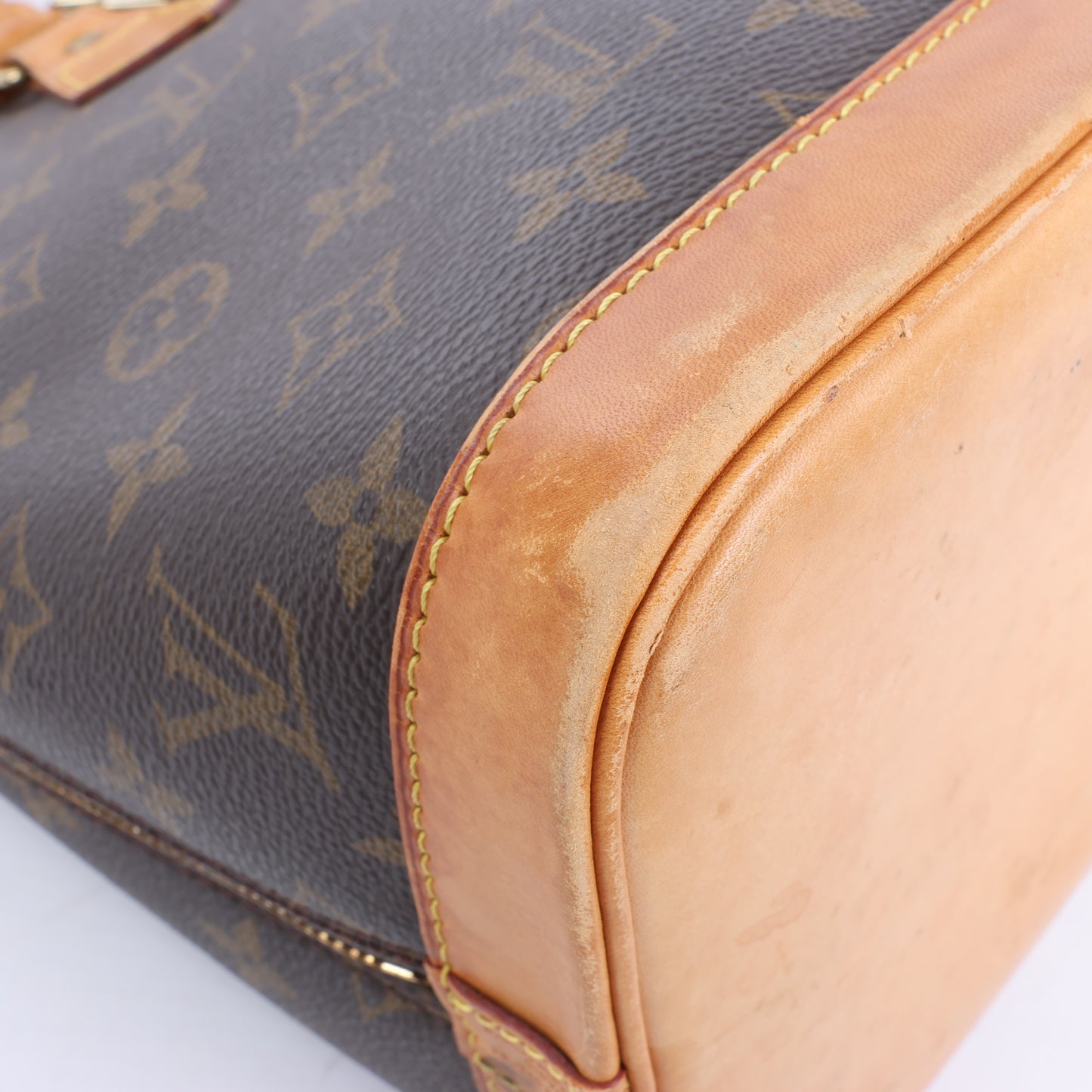 Sac à main Louis Vuitton Alma PM en toile Monogram M53151