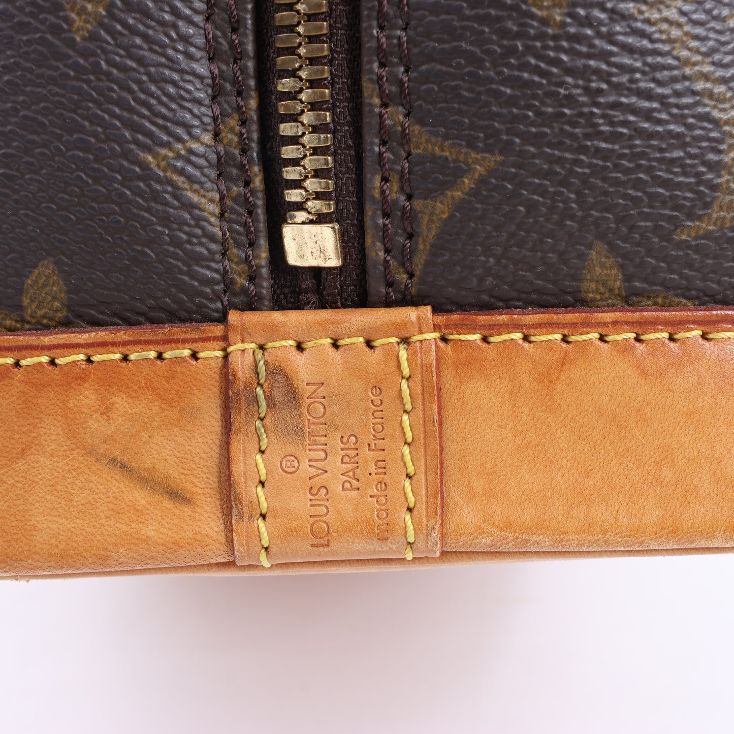 Sac à main Louis Vuitton Alma PM en toile Monogram M53151