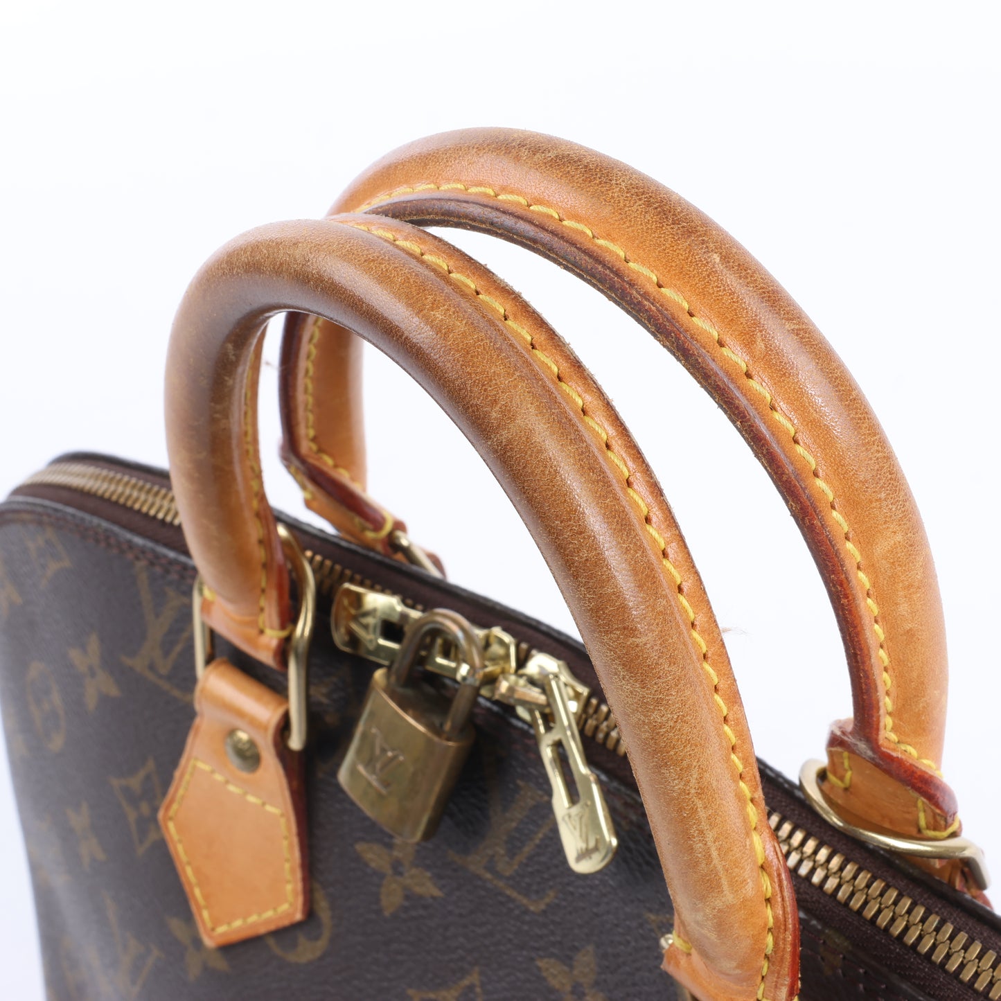 Sac à main Louis Vuitton Alma PM en toile Monogram M53151