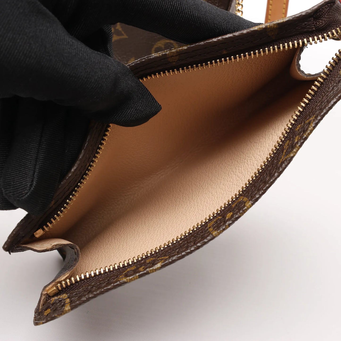 Louis Vuitton Monogram Canvas Bucket PM Umhängetasche M42238