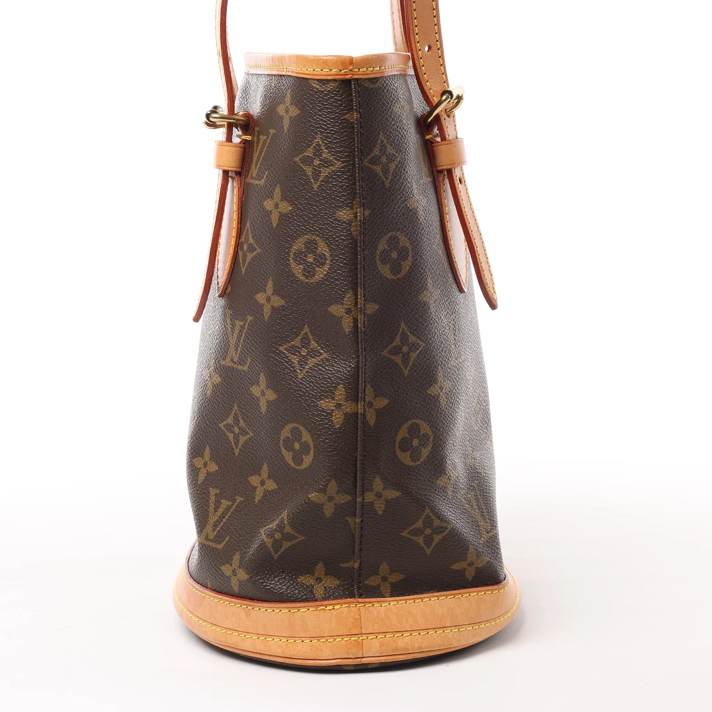 Louis Vuitton Monogram Canvas Bucket PM Umhängetasche M42238