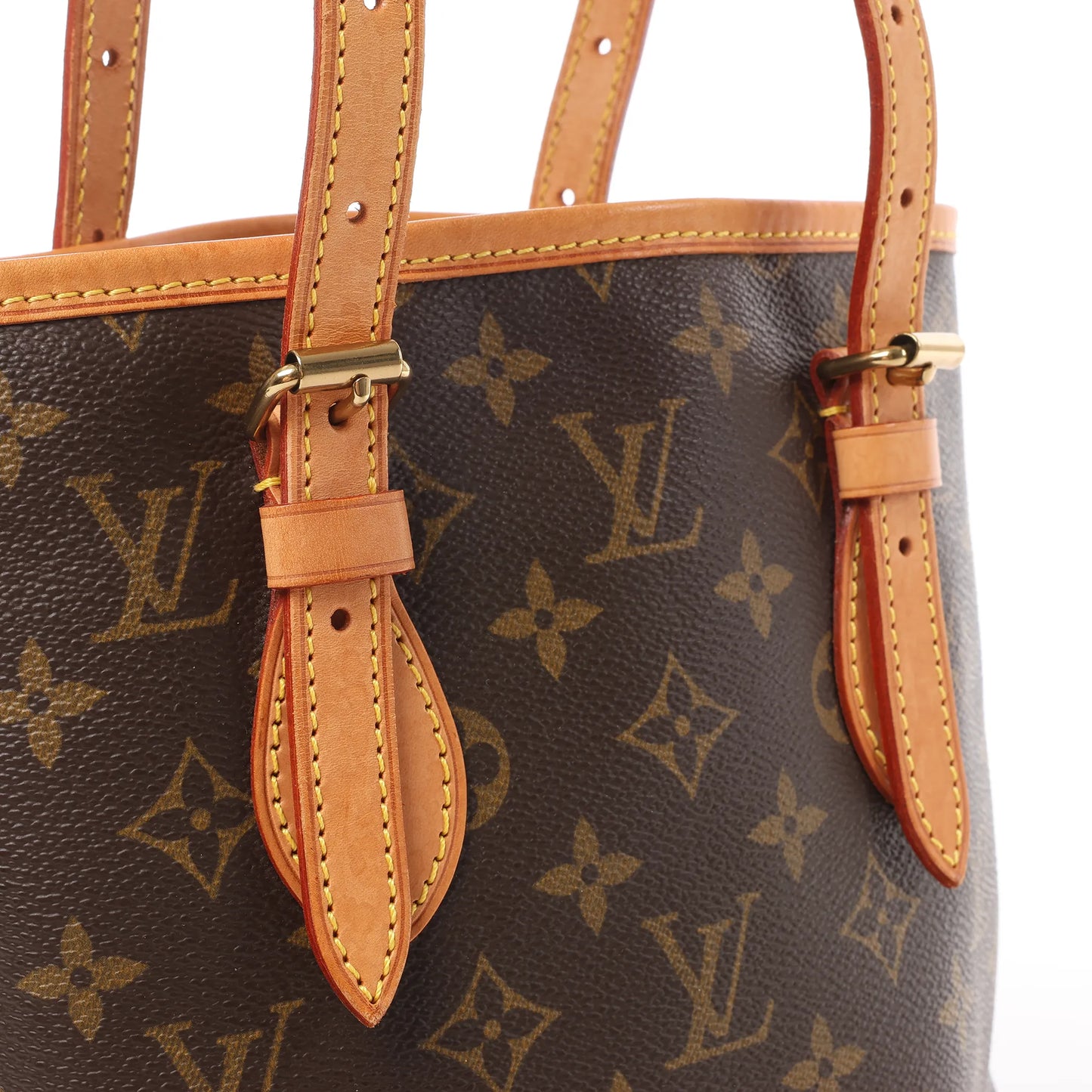 Louis Vuitton Monogram Canvas Bucket PM Umhängetasche M42238