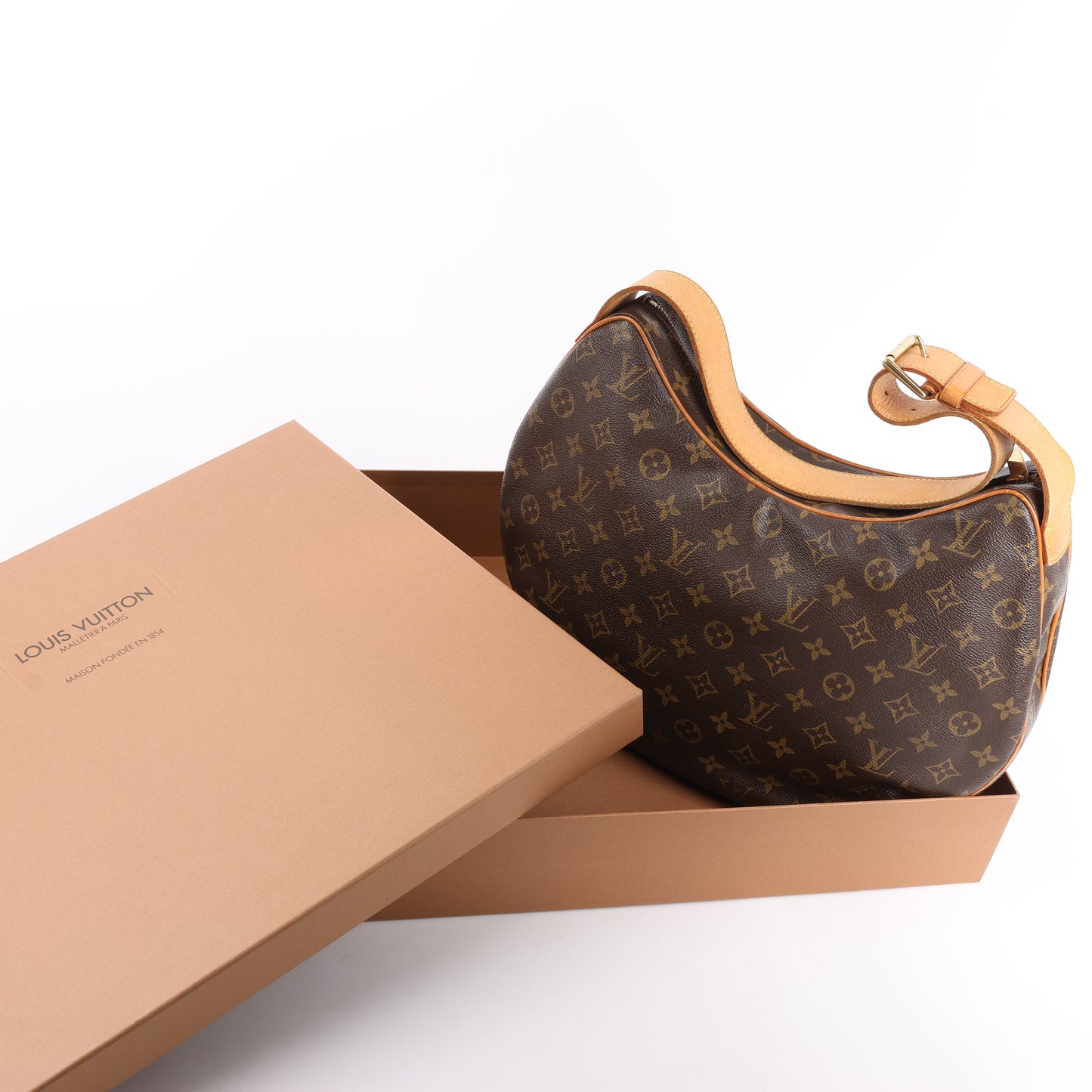 Louis Vuitton Monogramm Croissant GM Umhängetasche M51512