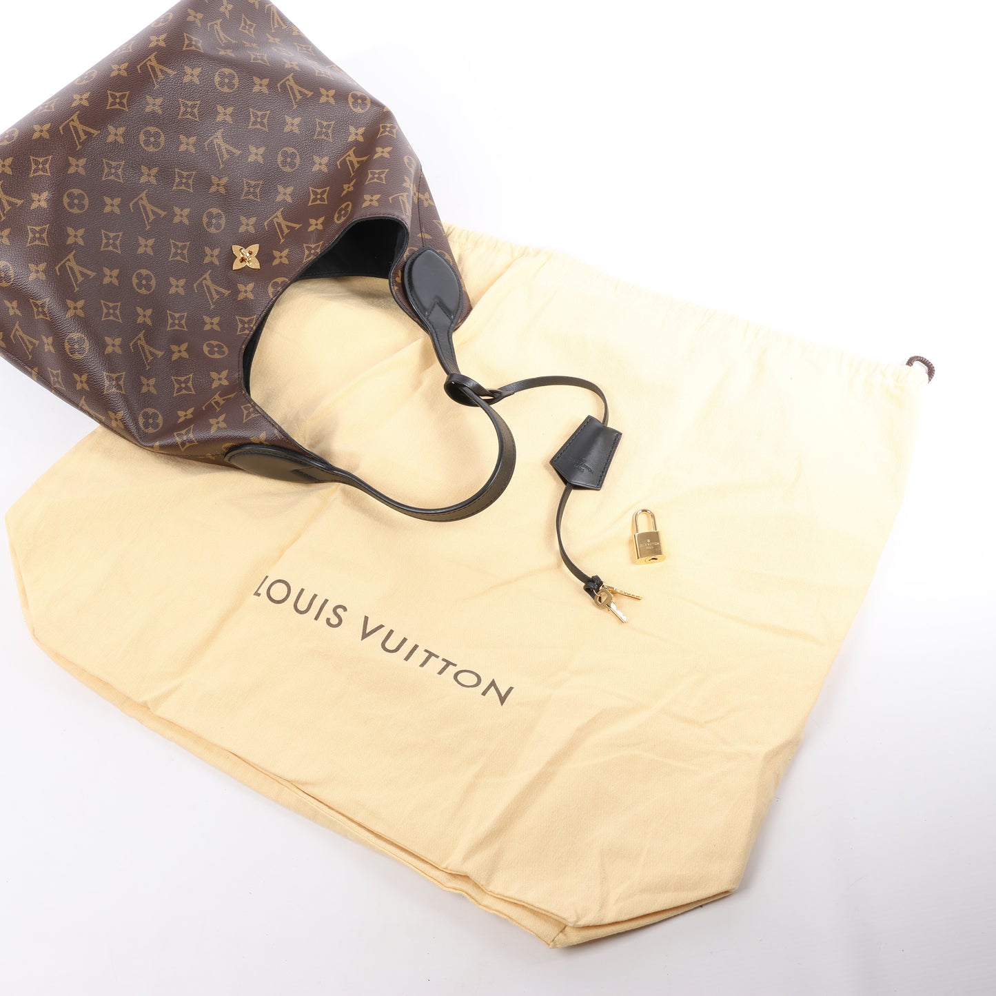 Sac bandoulière Hobo Louis Vuitton Monogram Flower M43545