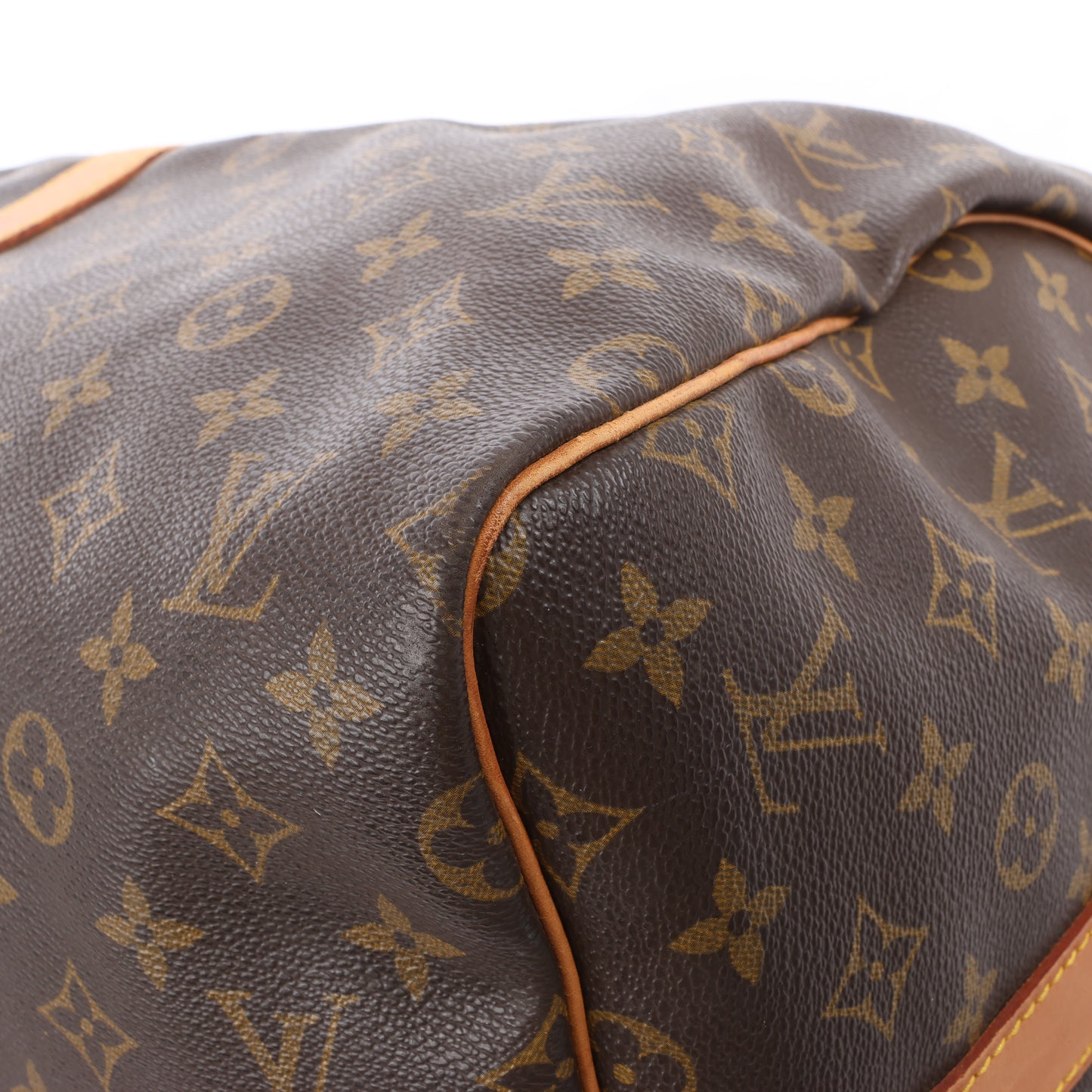 Louis Vuitton Monogram Canvas Keepall Bandoulière 55 Travel Bag M41414
