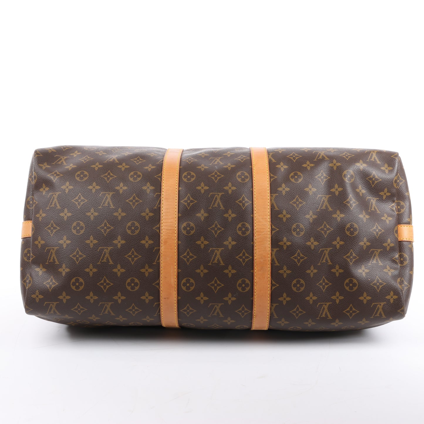 Louis Vuitton Monogram Canvas Keepall Bandoulière 55 Travel Bag M41414