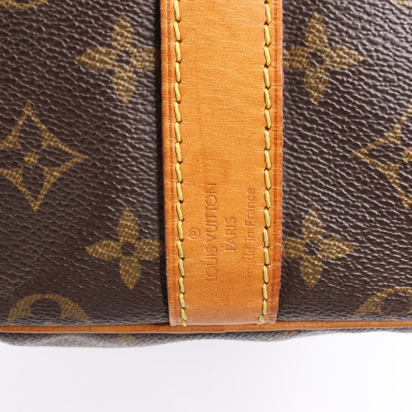 Louis Vuitton Monogram Canvas Keepall Bandoulière 60 Travel Bag M41412