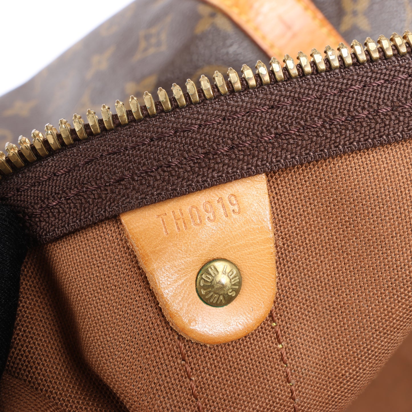 Louis Vuitton Monogram Canvas Keepall Bandoulière 60 Travel Bag M41412