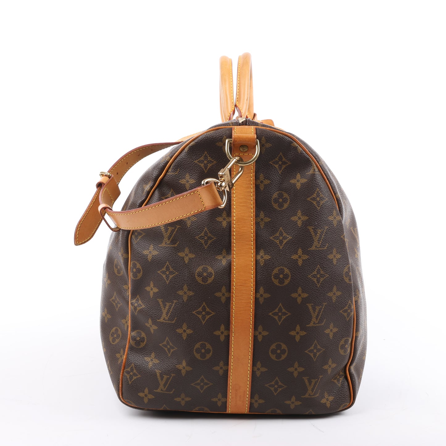 Louis Vuitton Monogram Canvas Keepall Bandoulière 60 Travel Bag M41412
