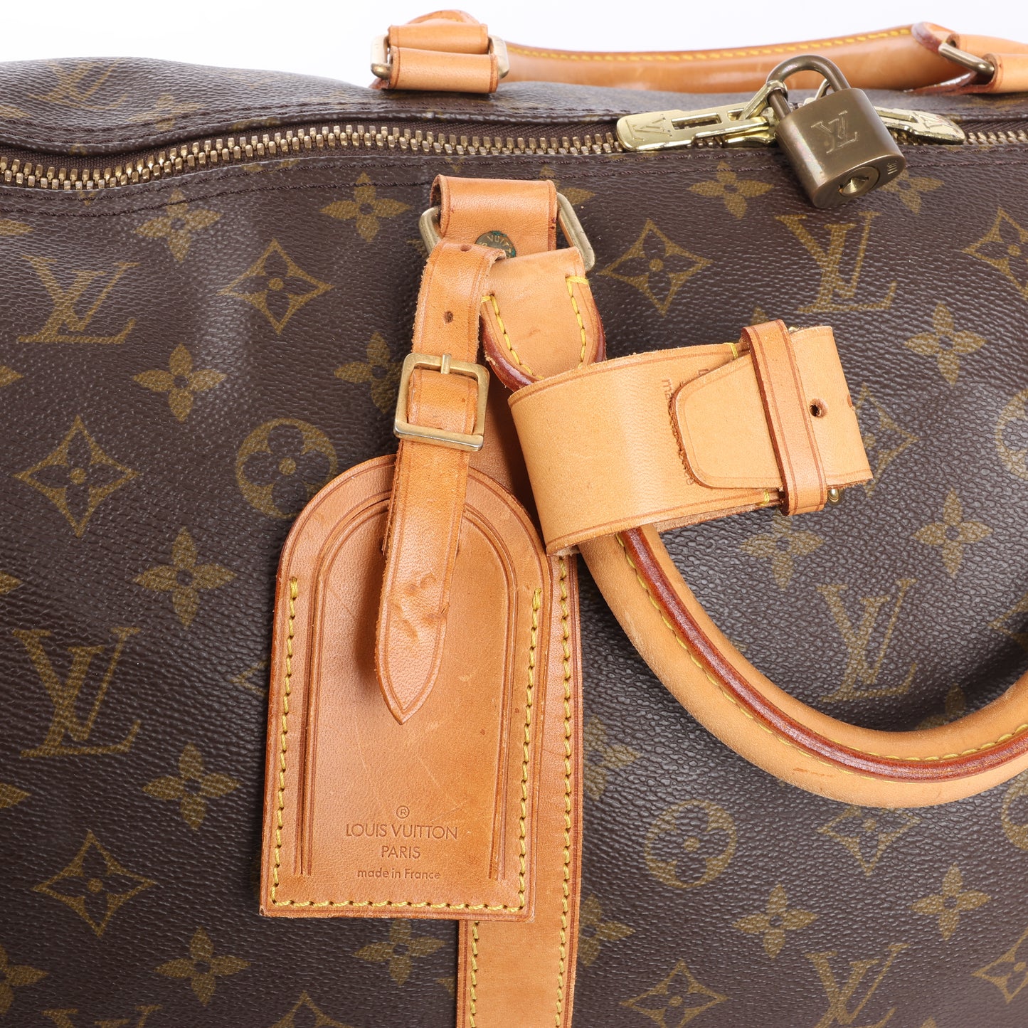 Louis Vuitton Monogram Canvas Keepall Bandoulière 60 Reisetasche M41412