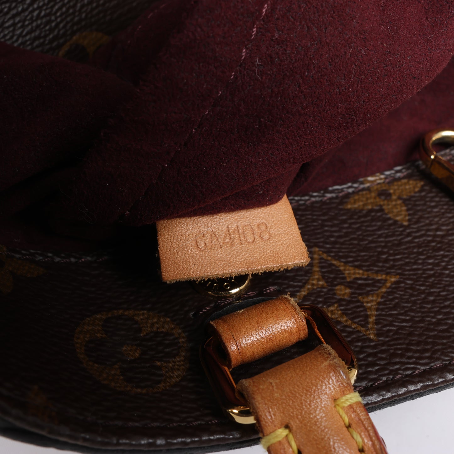Sac à main Louis Vuitton Montaigne BB 2 voies Monogram M41055