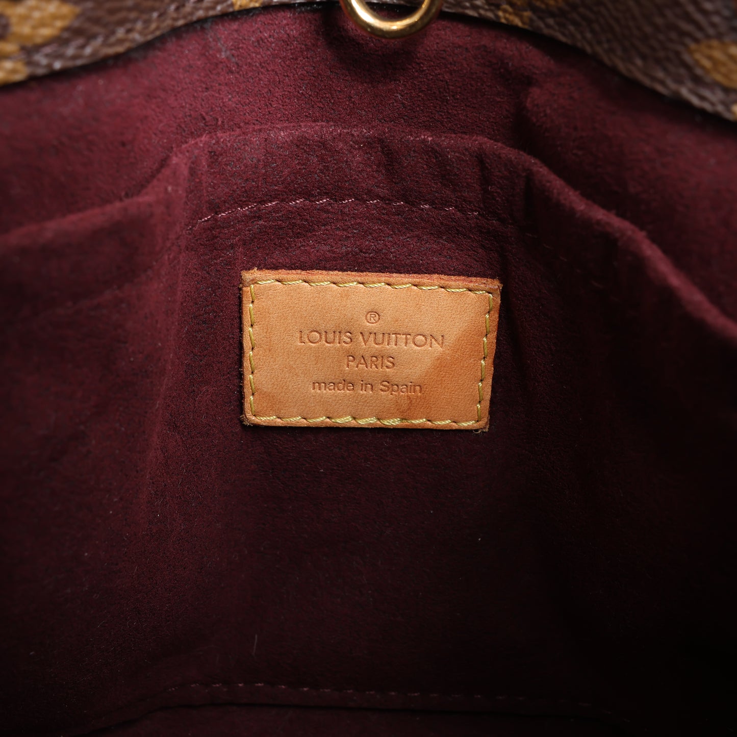 Sac à main Louis Vuitton Montaigne BB 2 voies Monogram M41055