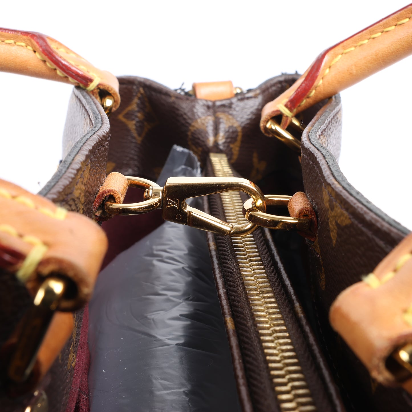 Sac à main Louis Vuitton Montaigne BB 2 voies Monogram M41055