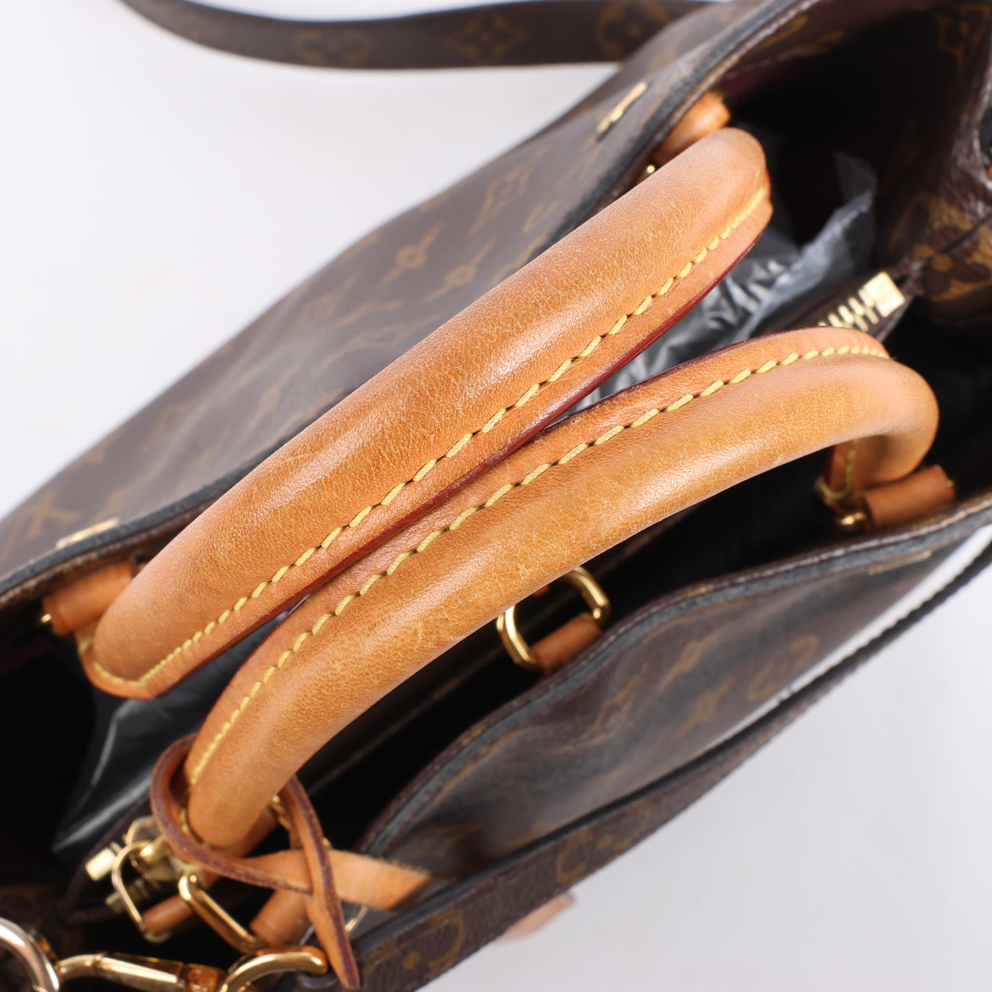 Sac à main Louis Vuitton Montaigne BB 2 voies Monogram M41055