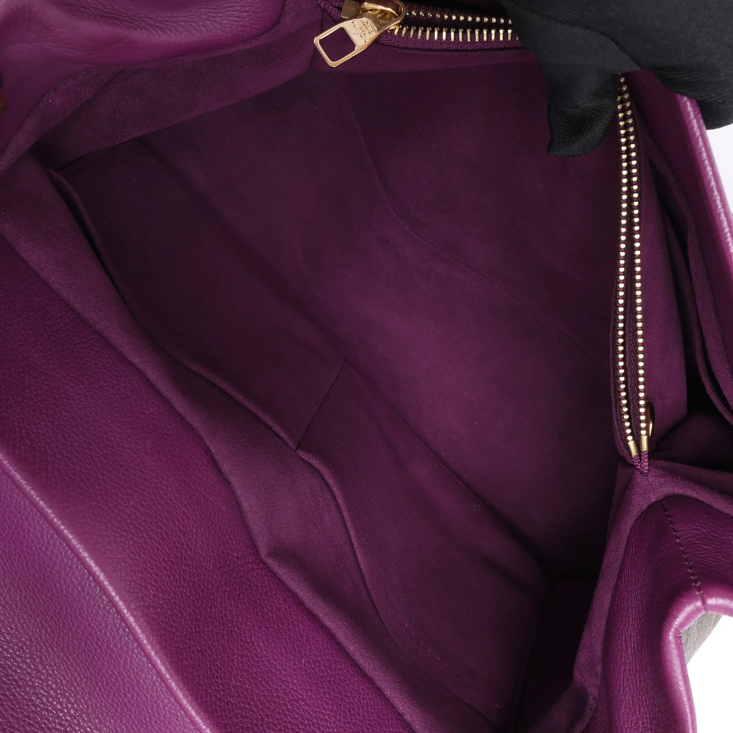 Sac bandoulière Louis Vuitton Monogram Olympe en violet et marron M41057