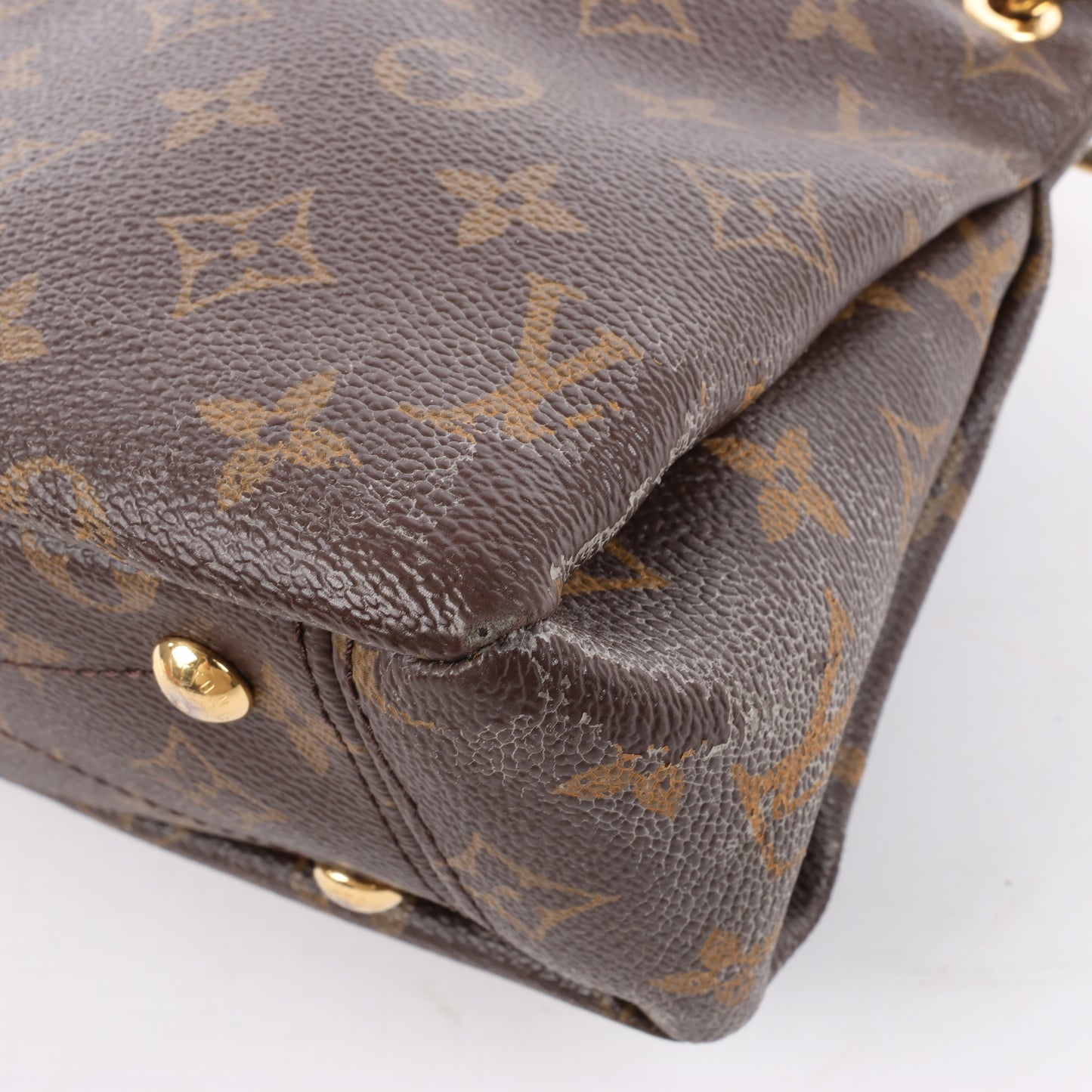 Louis Vuitton Monogram Pallas BB 2Way Handtasche in Rot M50068