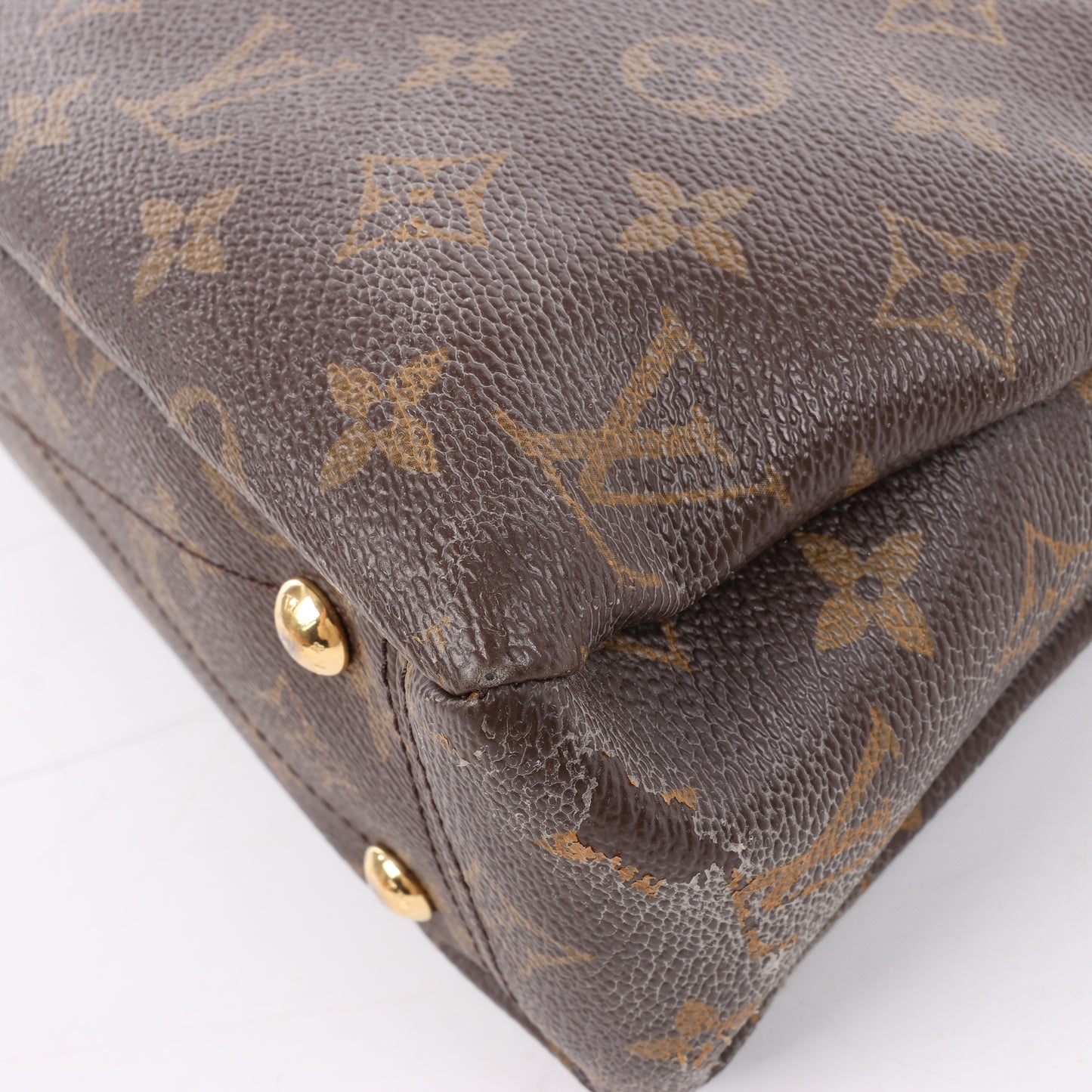Louis Vuitton Monogram Pallas BB 2Way Handtasche in Rot M50068