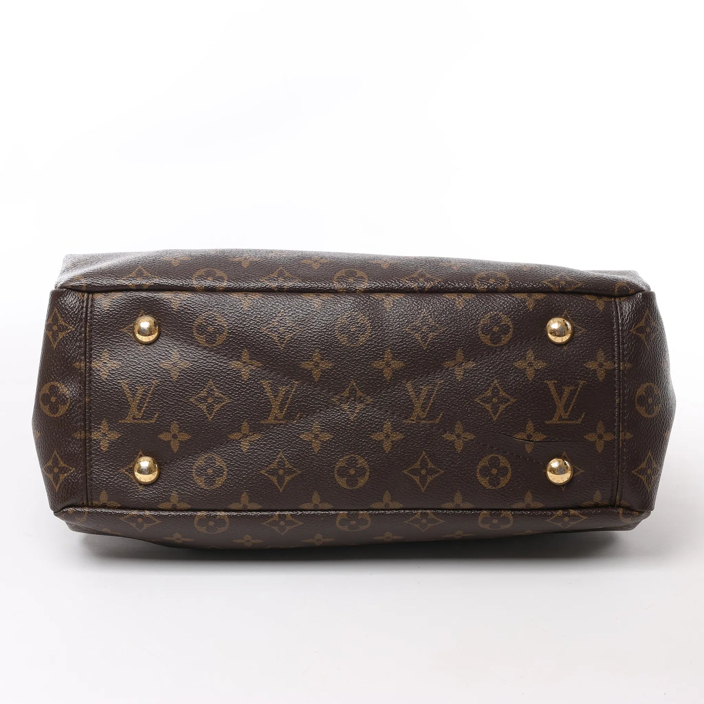 Louis Vuitton Monogram Pallas MM 2Way Handtasche in Braun M40907