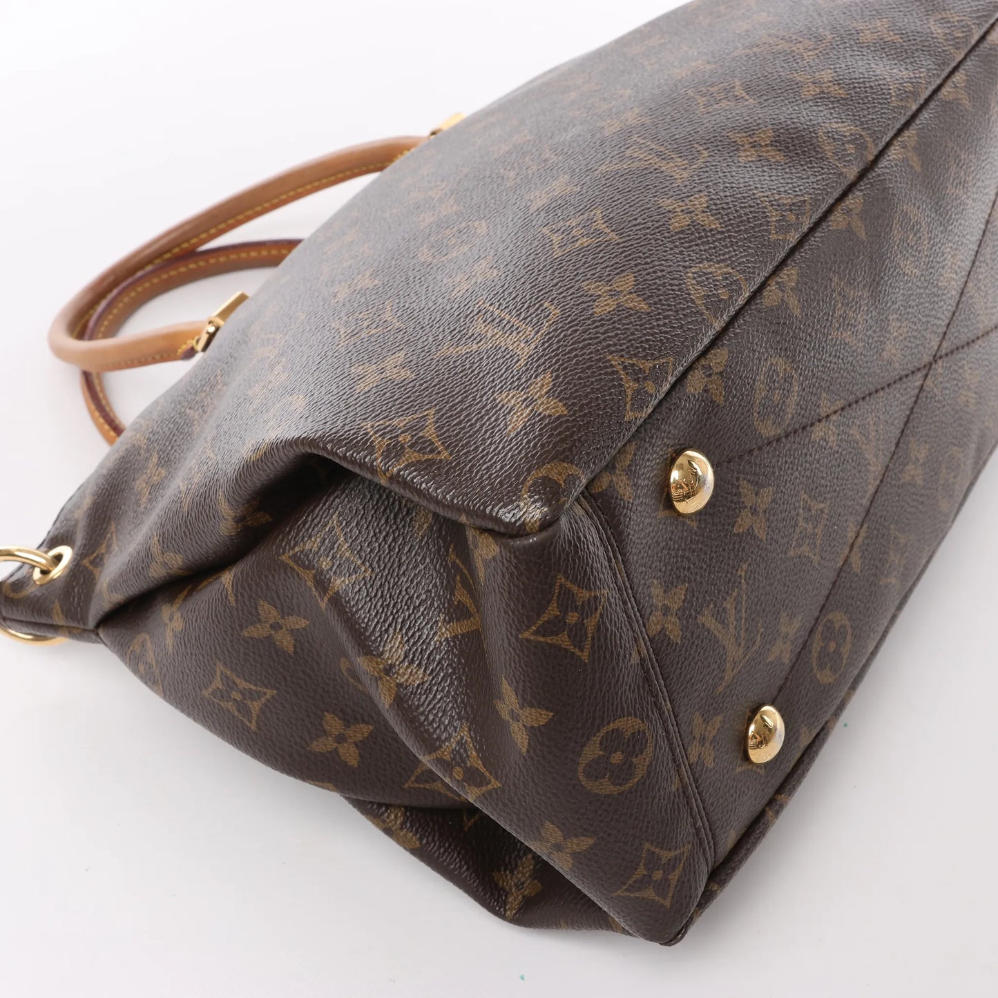 Louis Vuitton Monogram Pallas MM 2Way Handtasche in Braun M40907