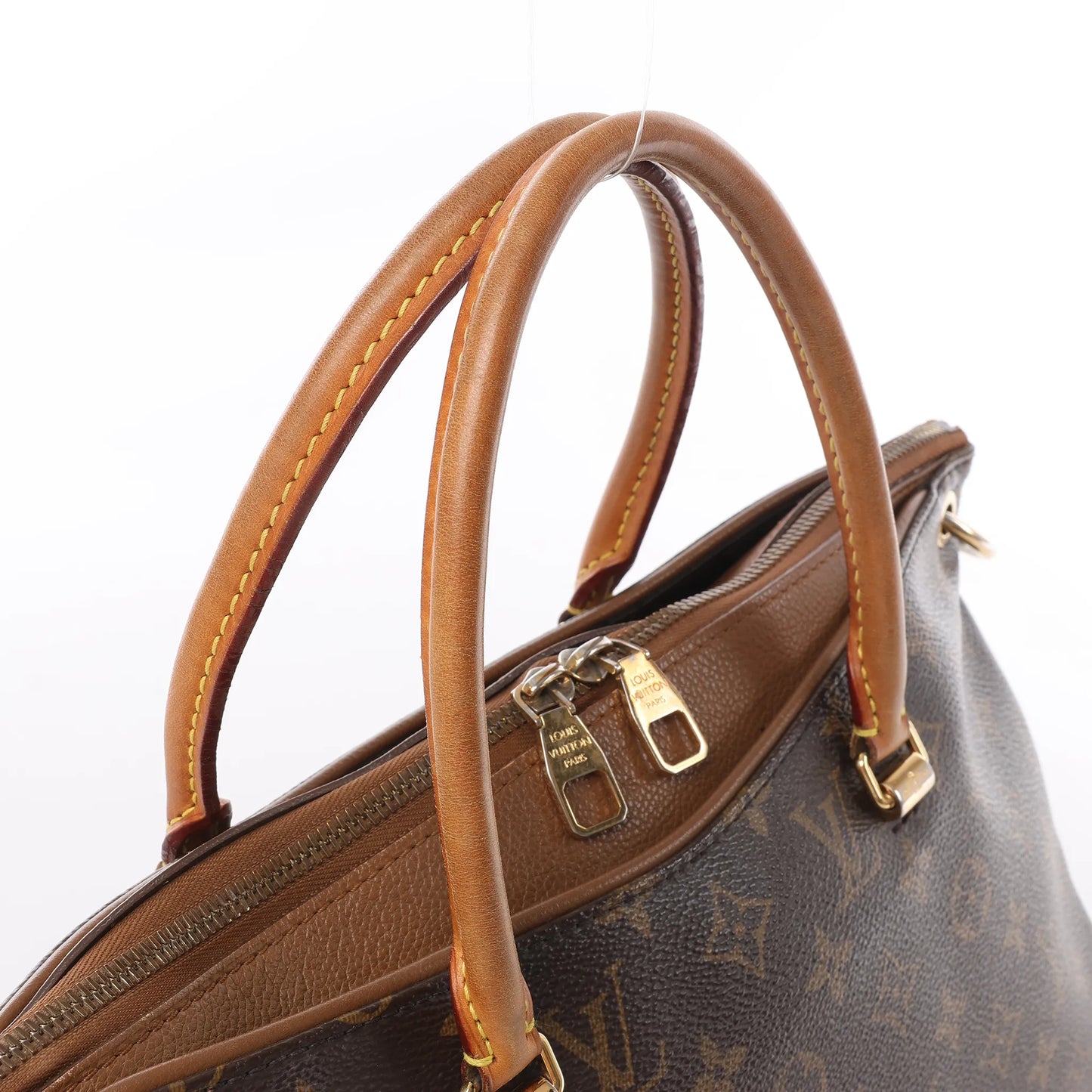 Louis Vuitton Monogram Pallas MM 2Way Handtasche in Braun M40907