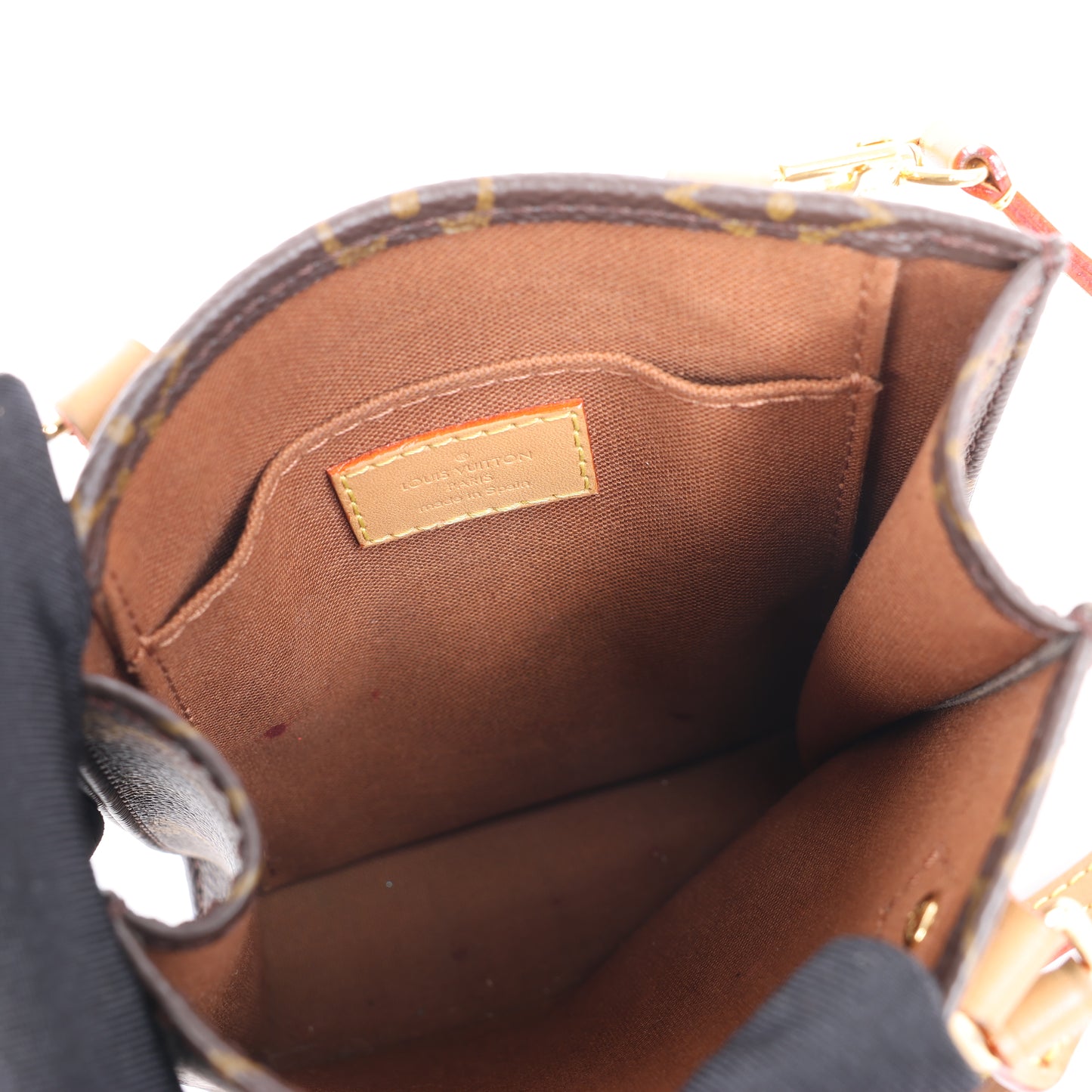 Louis Vuitton Monogram Petit Sac Plat 2Way Handtasche M69442