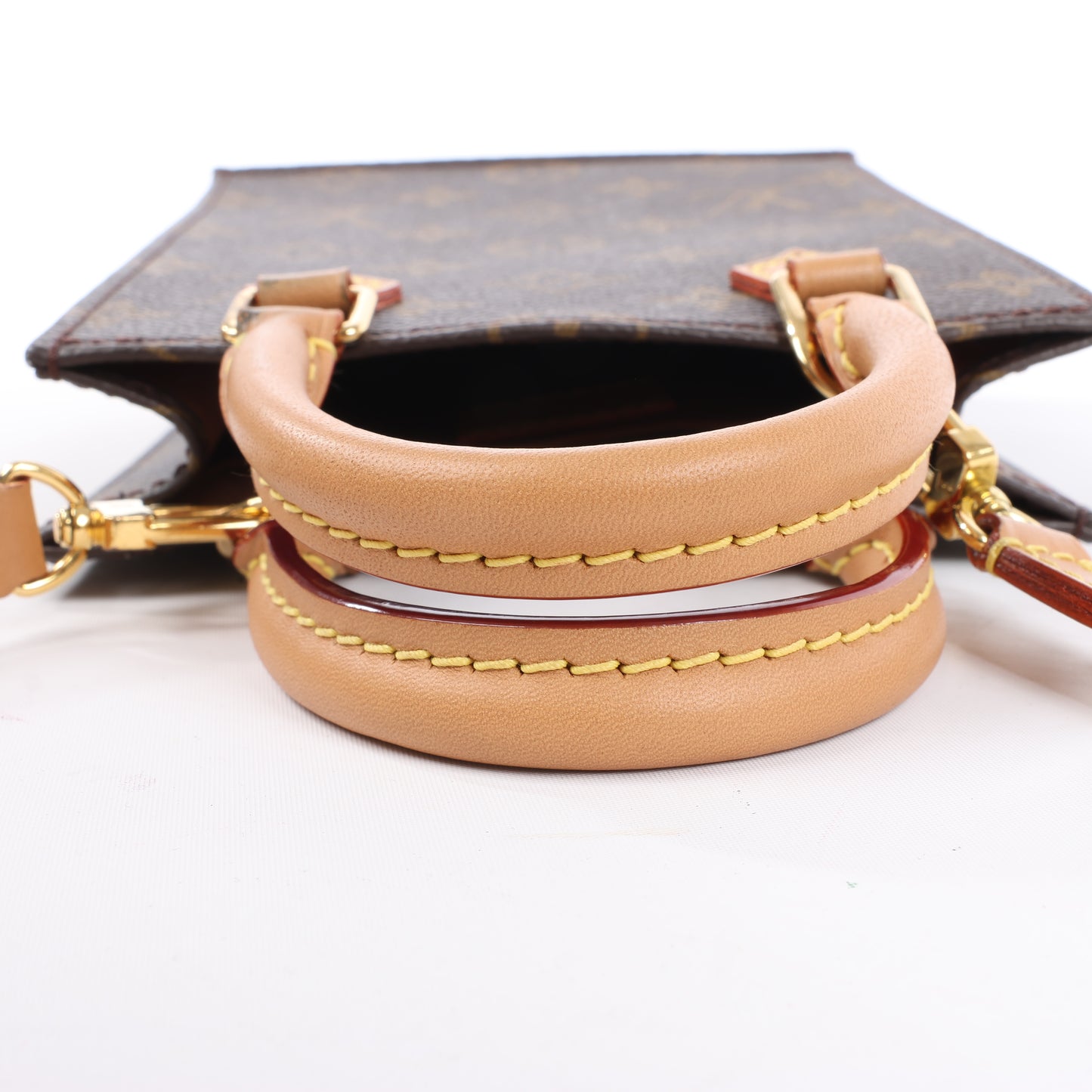 Louis Vuitton Monogram Petit Sac Plat 2Way Handtasche M69442