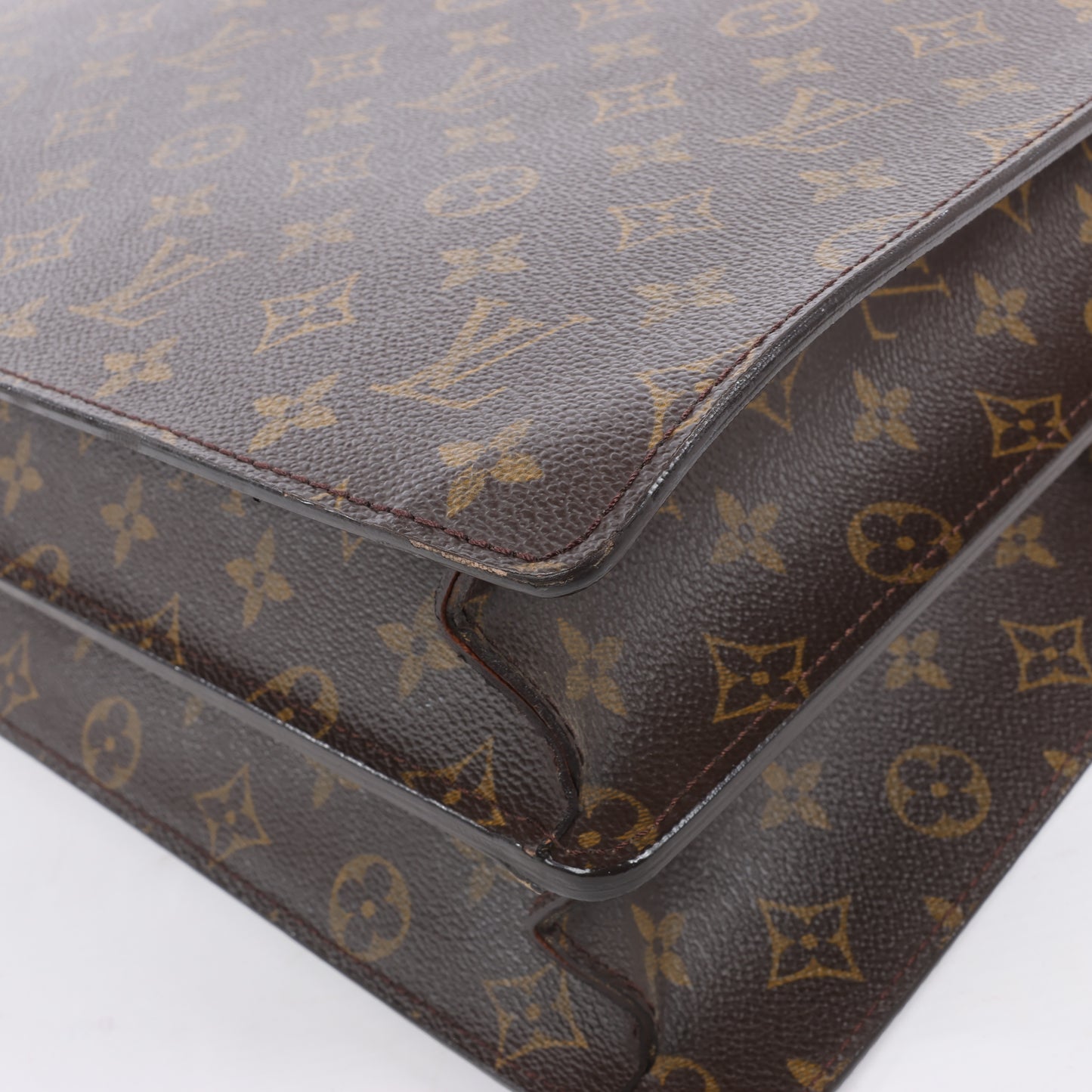 Louis Vuitton Monogramm Serviette Fermoir Handtasche M53305