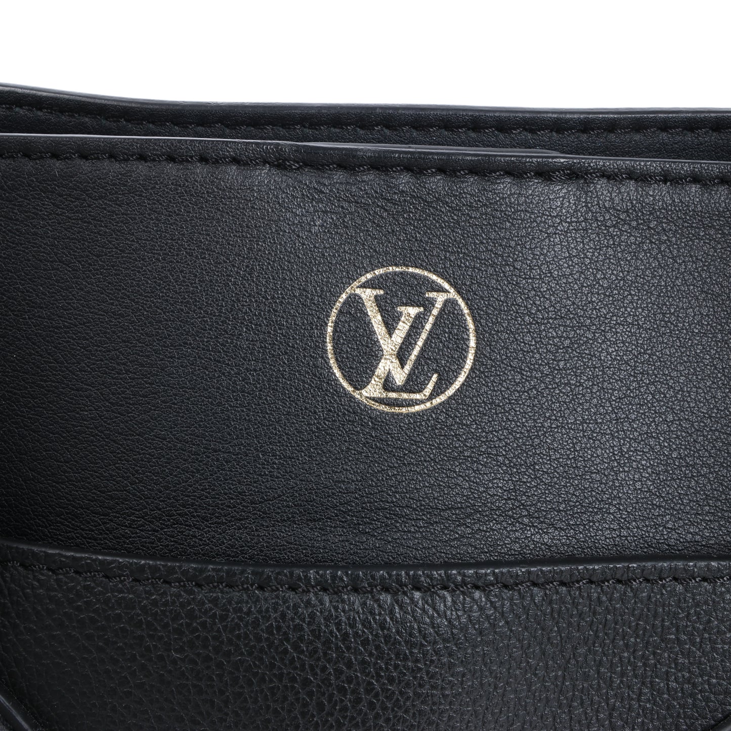 Louis Vuitton Monogram Tuffetage On My Side Handbag in Black M53826