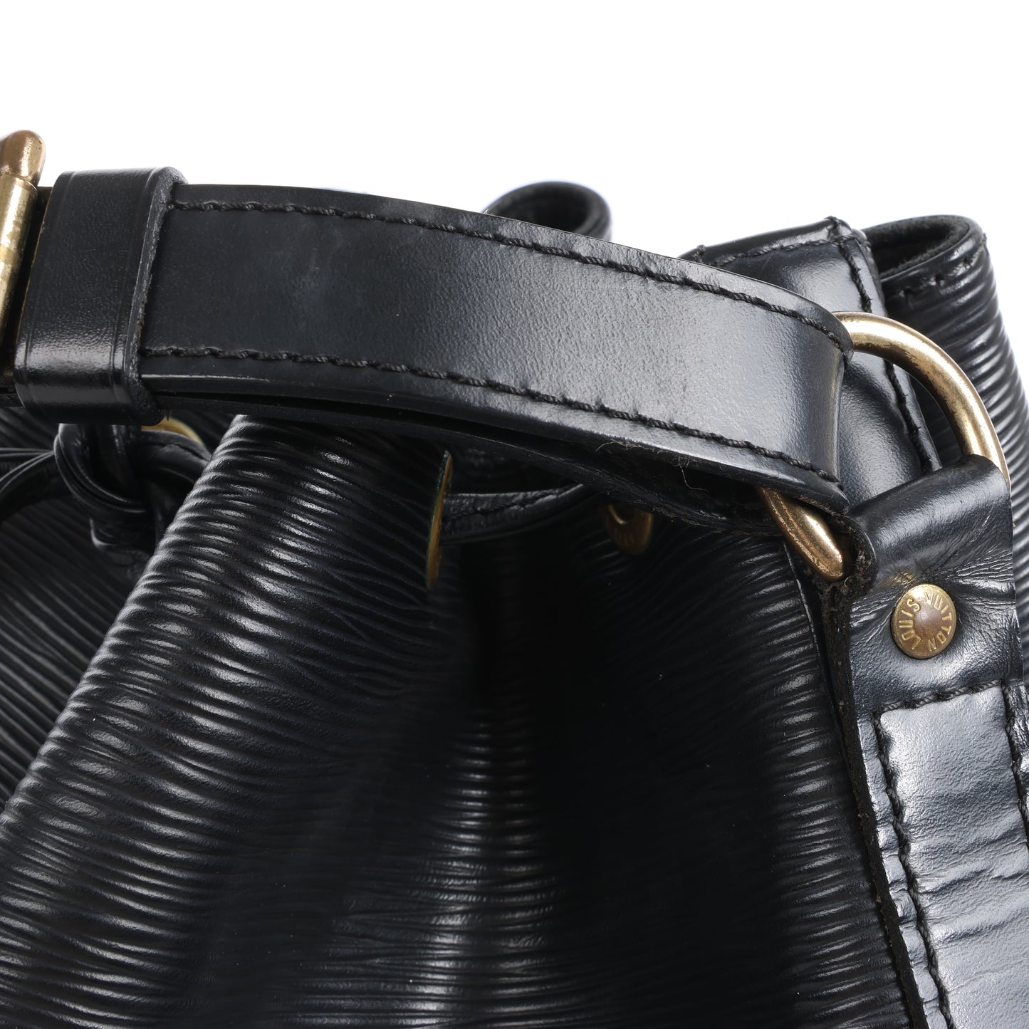 Louis Vuitton Epi Noé Shoulder Bag in Black M40842
