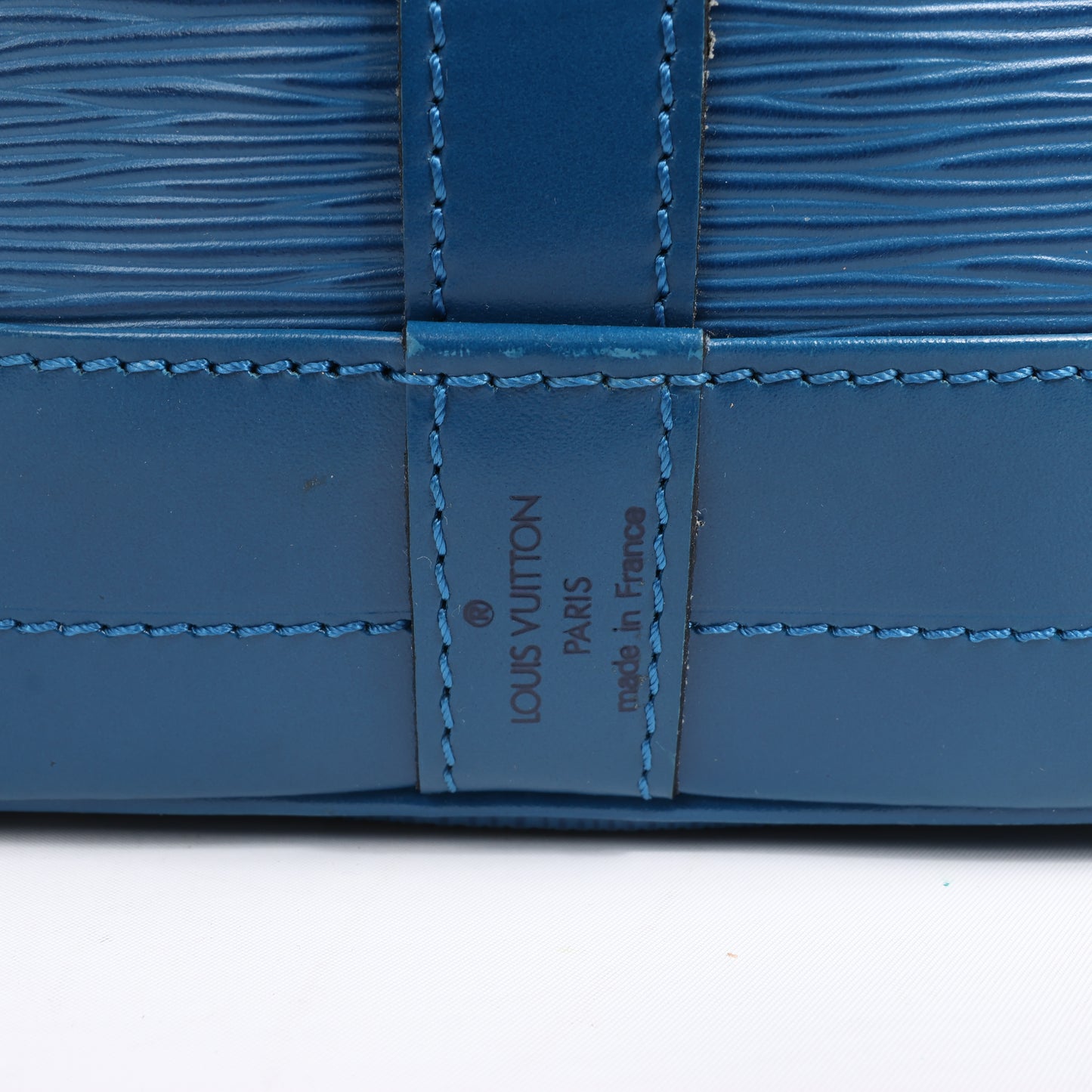 Louis Vuitton Epi Leather Noe Shoulder Bag in Blue