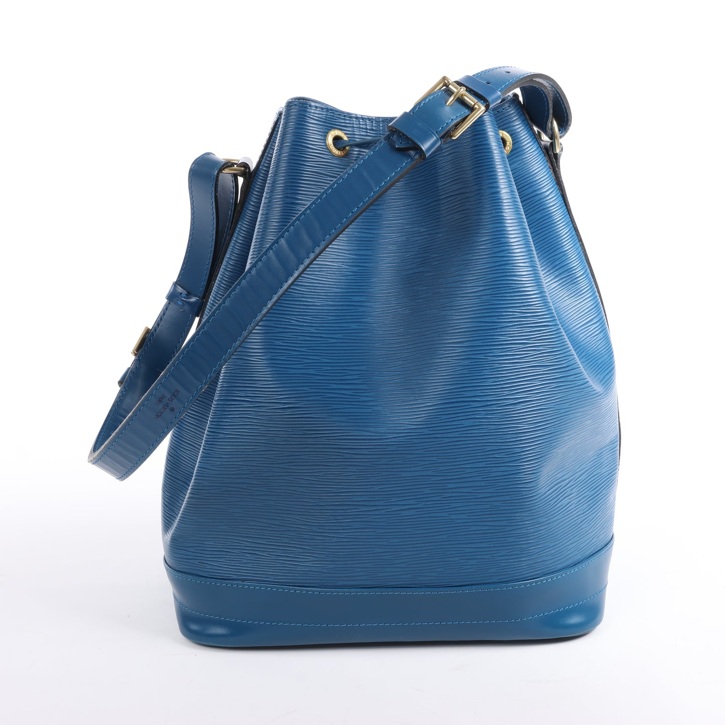 Louis Vuitton Epi Leather Noe Shoulder Bag in Blue