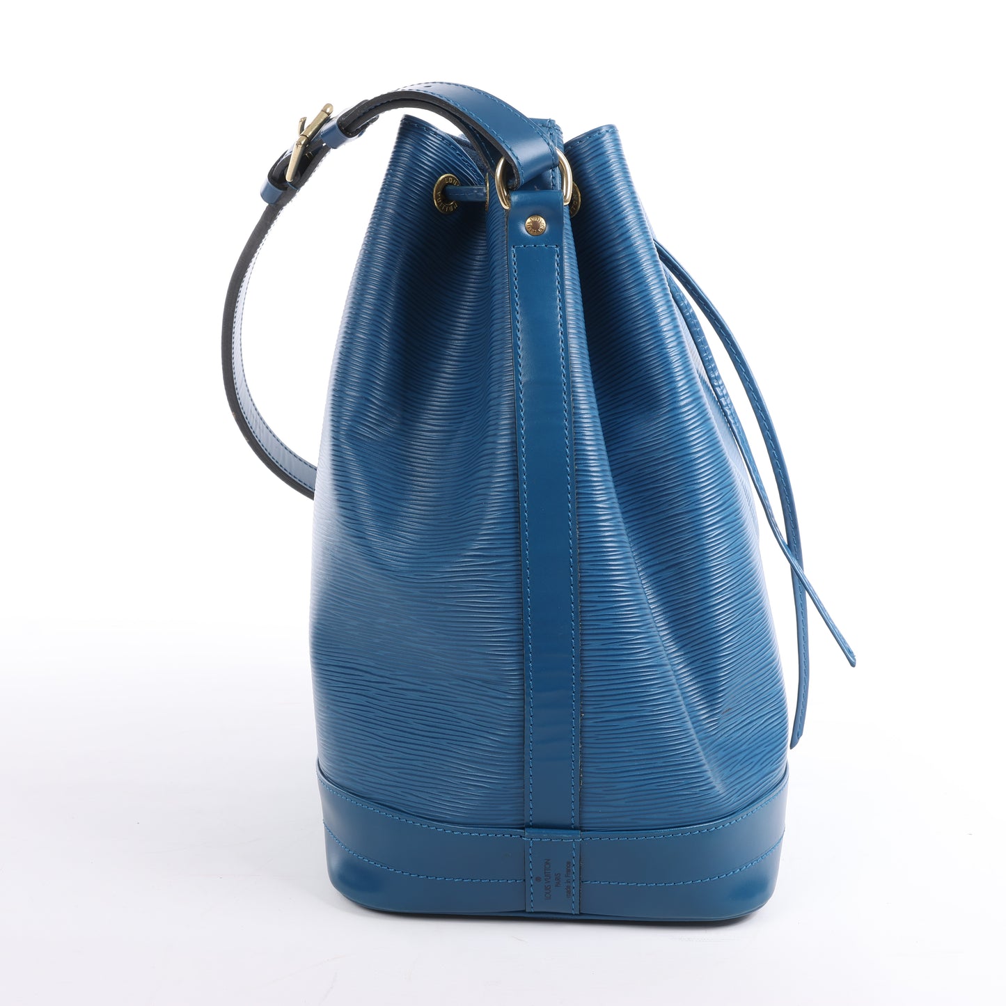 Louis Vuitton Epi Leather Noe Shoulder Bag in Blue