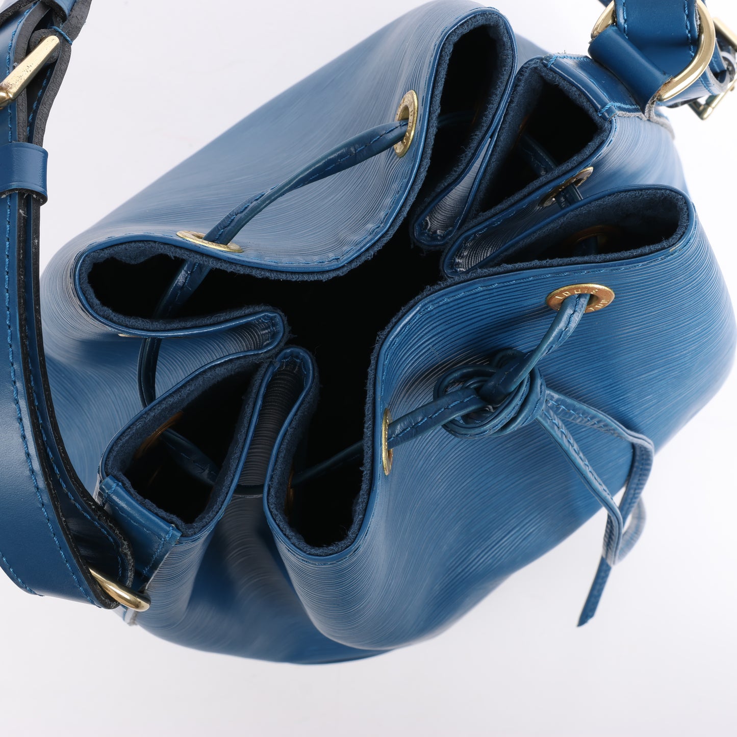 Louis Vuitton Epi Leather Noe Shoulder Bag in Blue